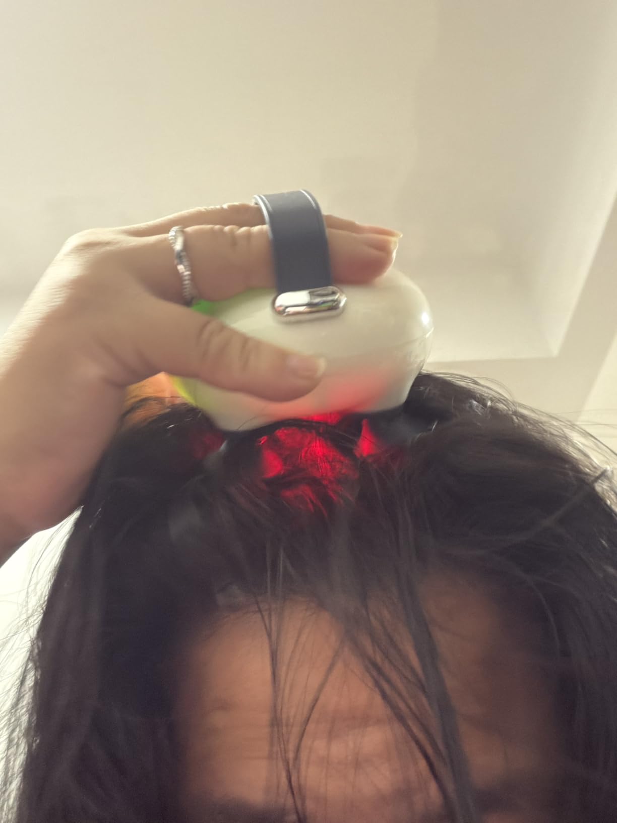 Scalp Massager, Head Massager Scalp with Tangle-Resistant Design | Portable Head Massager, Hair Massagers with 12 Massage Heads, 3 Modes customer photo 1