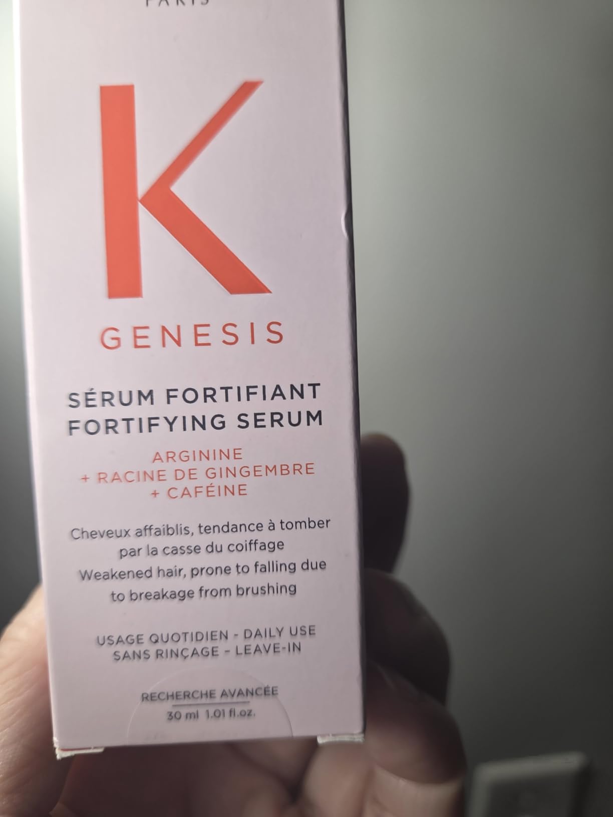 Kerastase Genesis Hair Serum | Daily Strengthening Treatment for Weak or Damaged Hair | Anti-Breakage | Silicone-Free customer photo 1