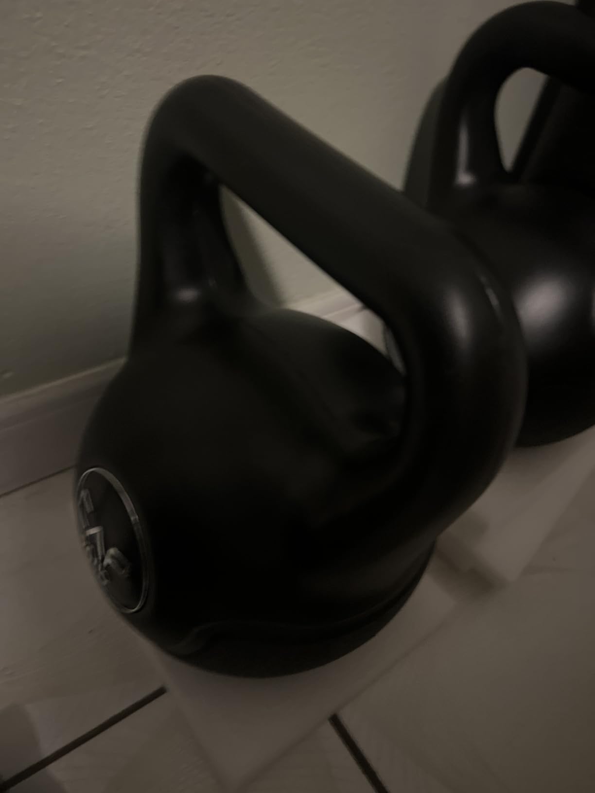 CAP Barbell 45 LB Cement Kettlebell Set - 10 lb, 15 lb & 20 lb Vinyl-Coated Kettlebells for Strength Training, Cardio, Cross Training & Home Gym Workouts customer photo 2