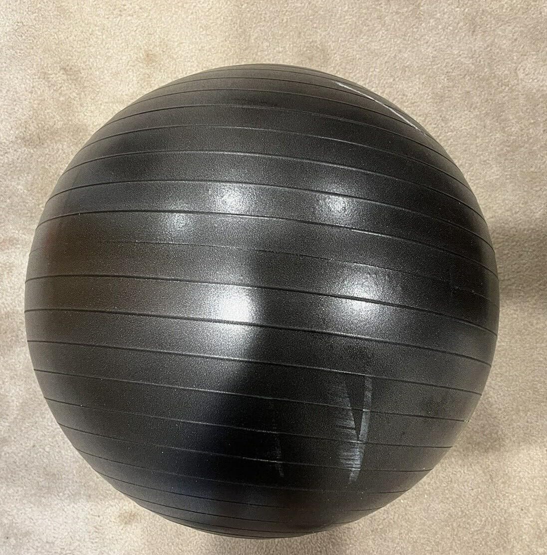 Anti Burst Large Exercise Ball for Yoga Non Slip Pilates Ball with Pump 550 lbs Capacity for Pregnancy, Fitness Size L 23 to 26 inches, About 58 to 65cm customer photo 1