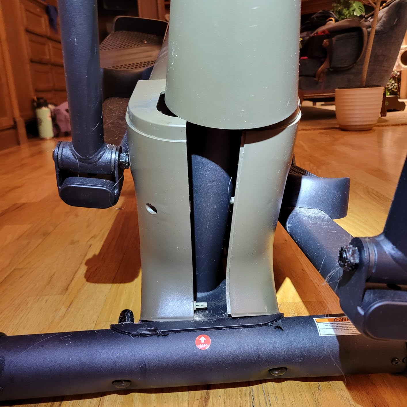 Niceday Elliptical Exercise Machine, Elliptical Machine for Home, Magnetic Elliptical Trainer with 15.5IN-20IN Stride, 16 Resistance Levels, 400LBS Loading Capacity, Support Kinomap APP customer photo 2