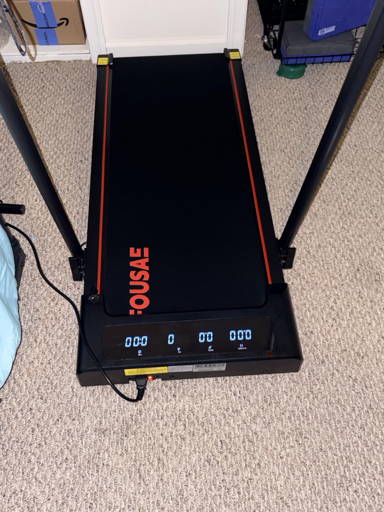 Treadmills for Home, App Compatible, 5 in 1 7.5MPH Foldable Treadmill with 10% Incline, 3.0HP Brushless Drive, 12 HIIT Programs, Full Screen LED Display, Remote Control, 400 LBS Weight Capacity customer photo 2