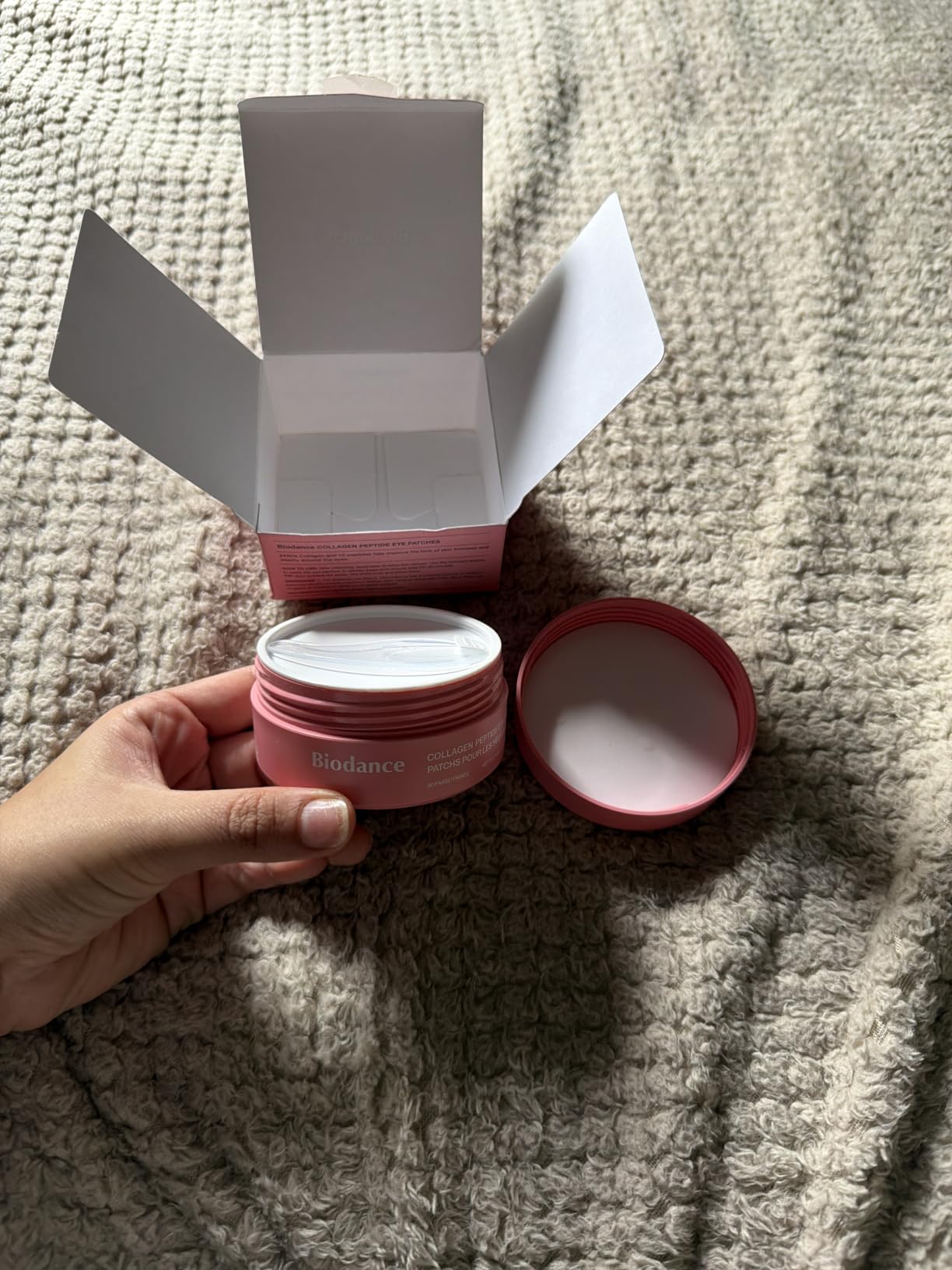 BIODANCE Hydrogel Eye Patches for Under Eye - Collagen Peptide, Anti Wrinkle & Fine Lines (60 Count) customer photo 2