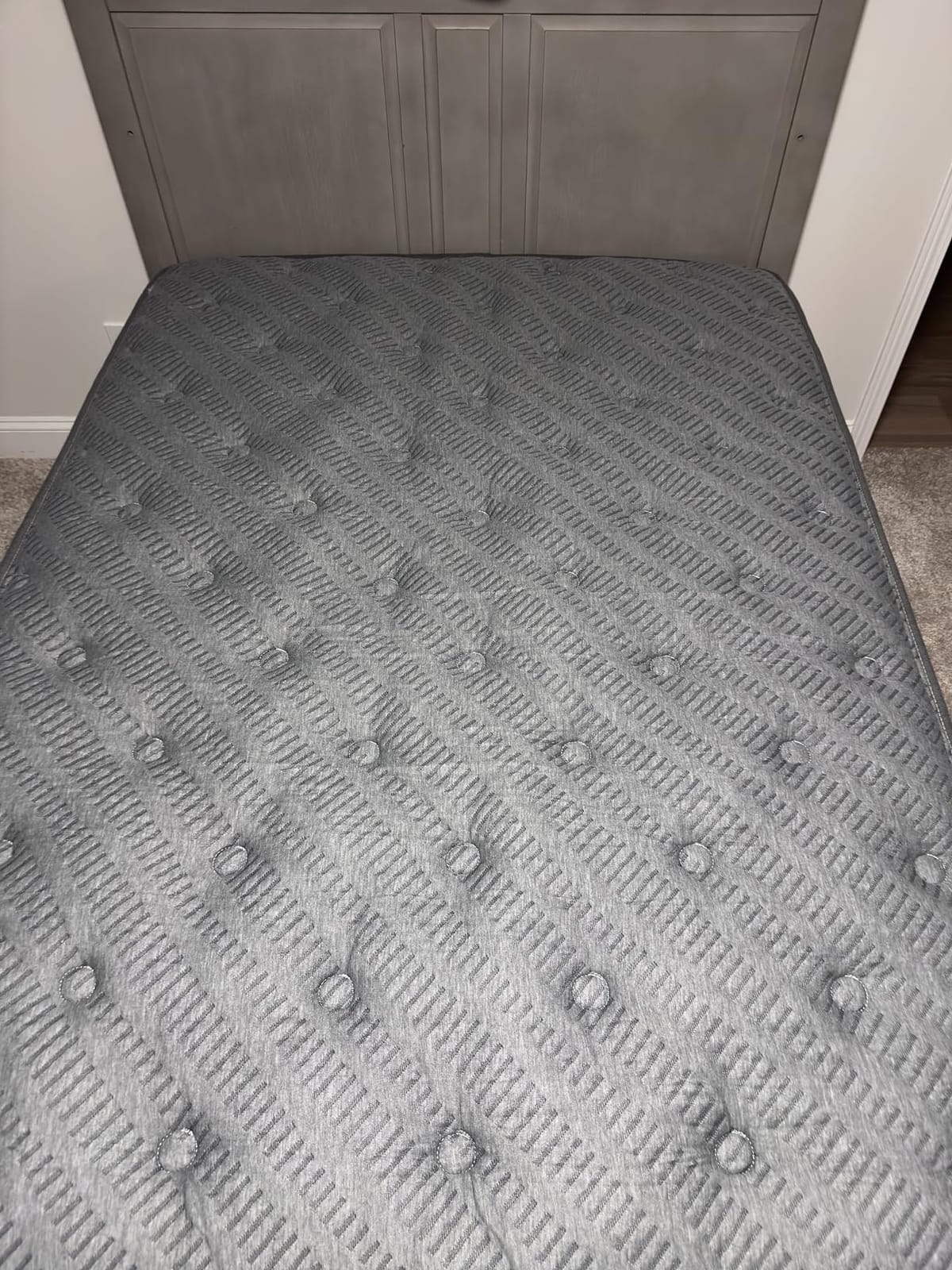 inight Queen Mattress, 12 Inch Firm Hybrid, Heavy-Duty Cooling Foam Coil | Firm, heavy-duty support. Sag-resistant pocket coils and cooling foam keep you lifted, prevent sinking, and align the spine customer photo 2