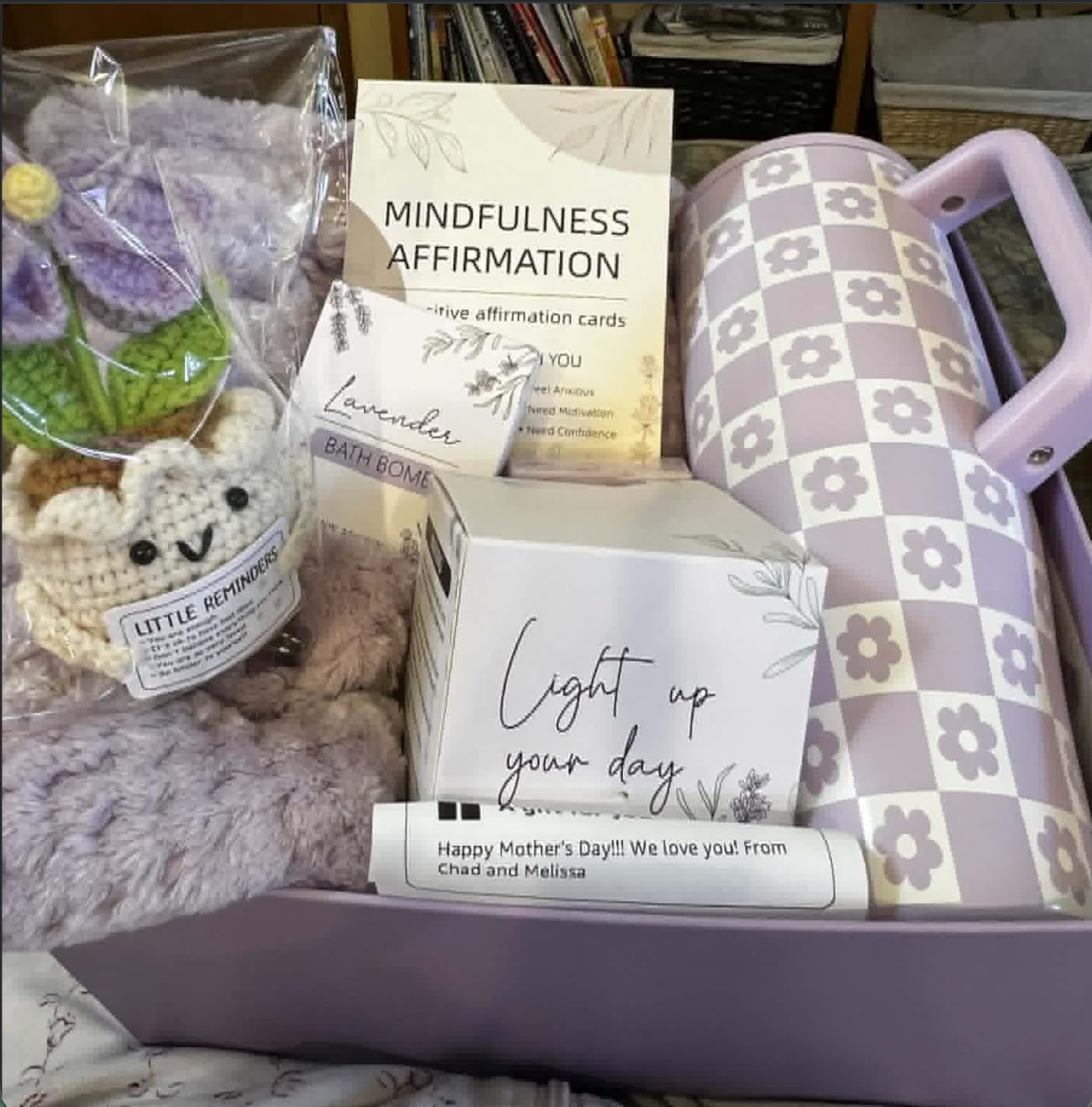 Birthday Gifts for Women - Get Well Soon Care Package Self Care Gift Basket | Luxury SPA Inspirational Thinking of You customer photo 1