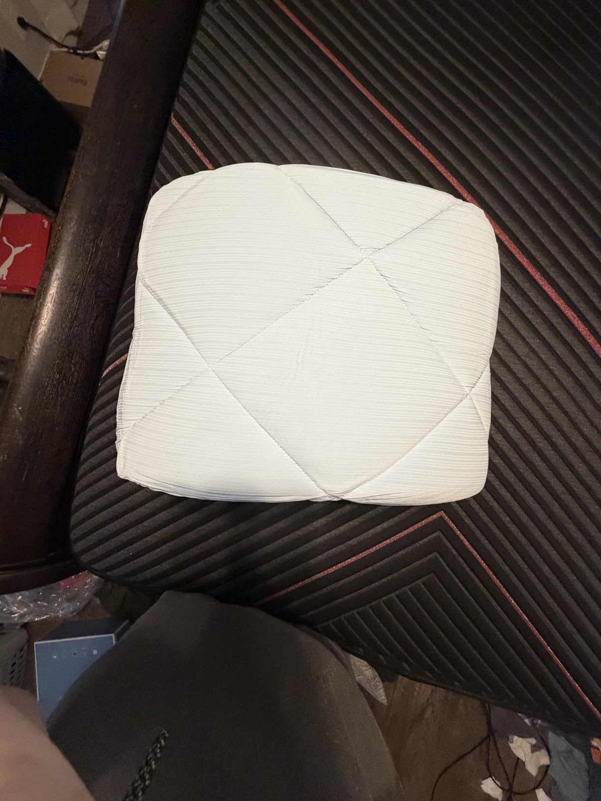 SureFit Cooling Mattress Topper Queen, Gel-Infused Memory Foam Mattress Pad | 1/2 inch Breathable Ventilated Design, Light Soft Comfort for Hot Sleepers, With an 8-20 in Deep Pocket for a Secure Fit. customer photo 2
