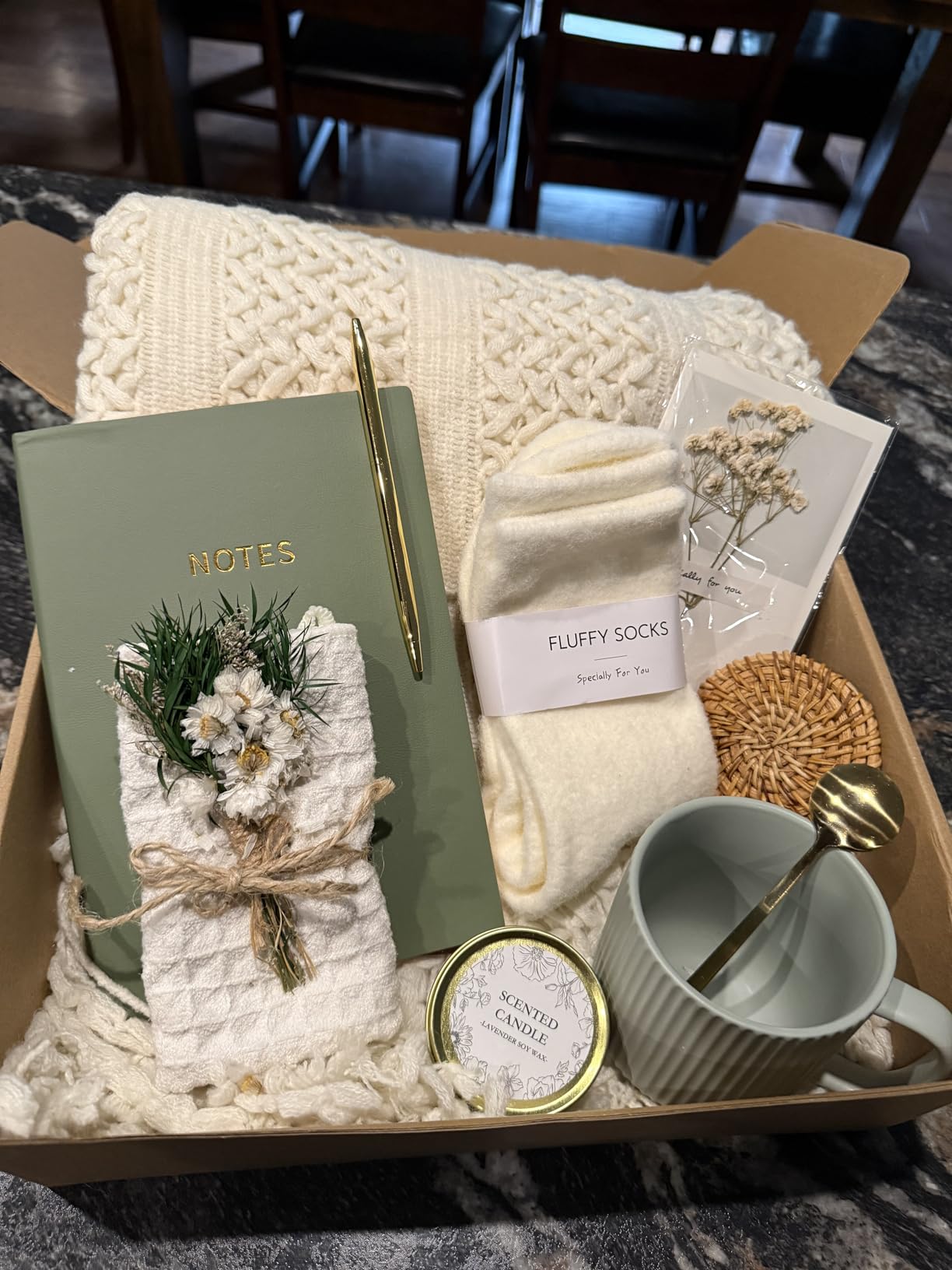 Self Care Gifts for Women, Care Package for Women, Birthday Gift Basket for Best Friend Sister Mom, Cozy Gift Set, Feel Better Relaxing Gifts for Girls customer photo 1