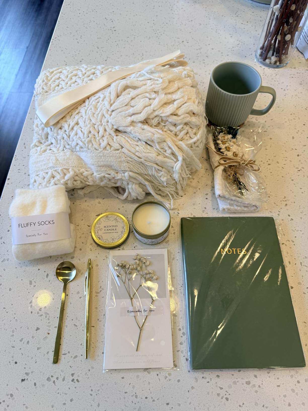 Self Care Gifts for Women, Care Package for Women, Birthday Gift Basket for Best Friend Sister Mom, Cozy Gift Set, Feel Better Relaxing Gifts for Girls customer photo 2