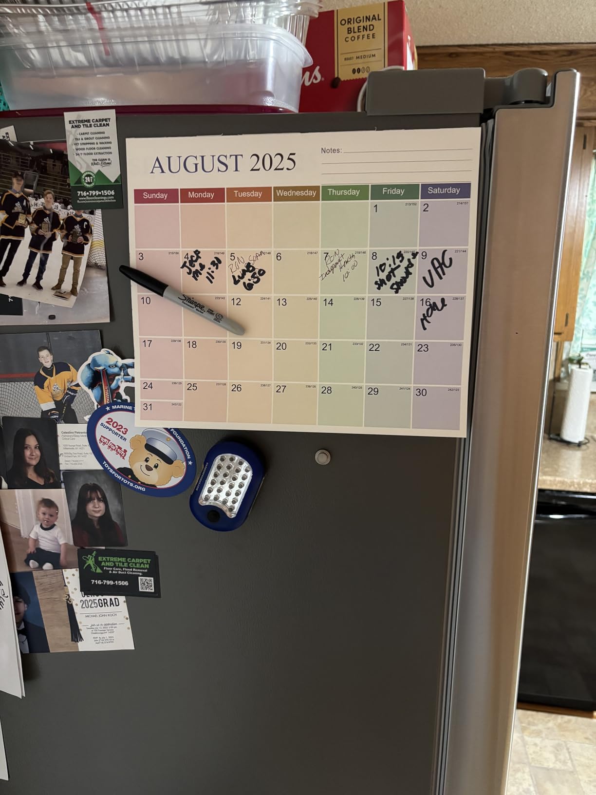 Small Desk Calendar 2026-2027, Standing Desktop Calendar, JUL 2026-JUN 2027 | Academic Year, 8