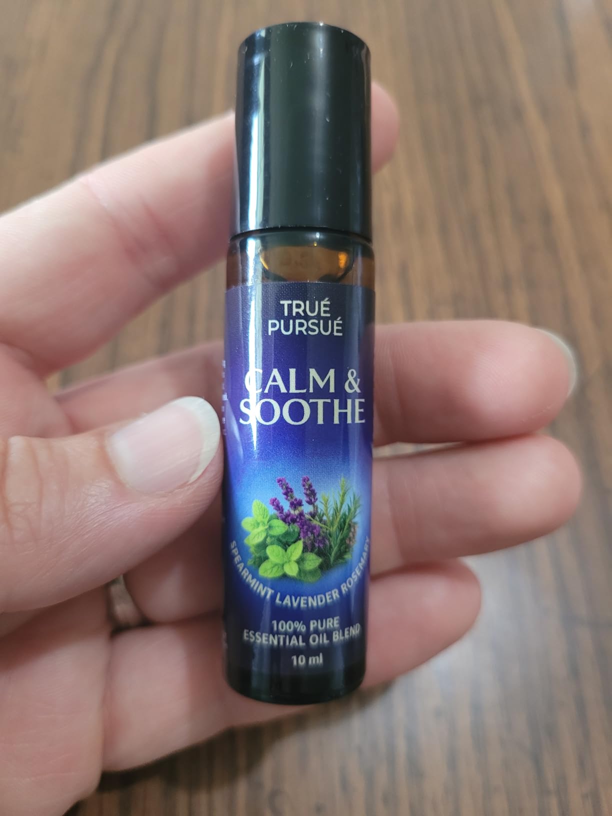 Calm & Stress Relief Frankincense & Lavender Essential Oil Roll On - 10ml | TRUÉ PURSUÉ Sleep Roller 100% Pure Aromatherapy Calming Oils for Anxiety, Migraine, Unwind & Tension - Pulse Point Roller customer photo 2