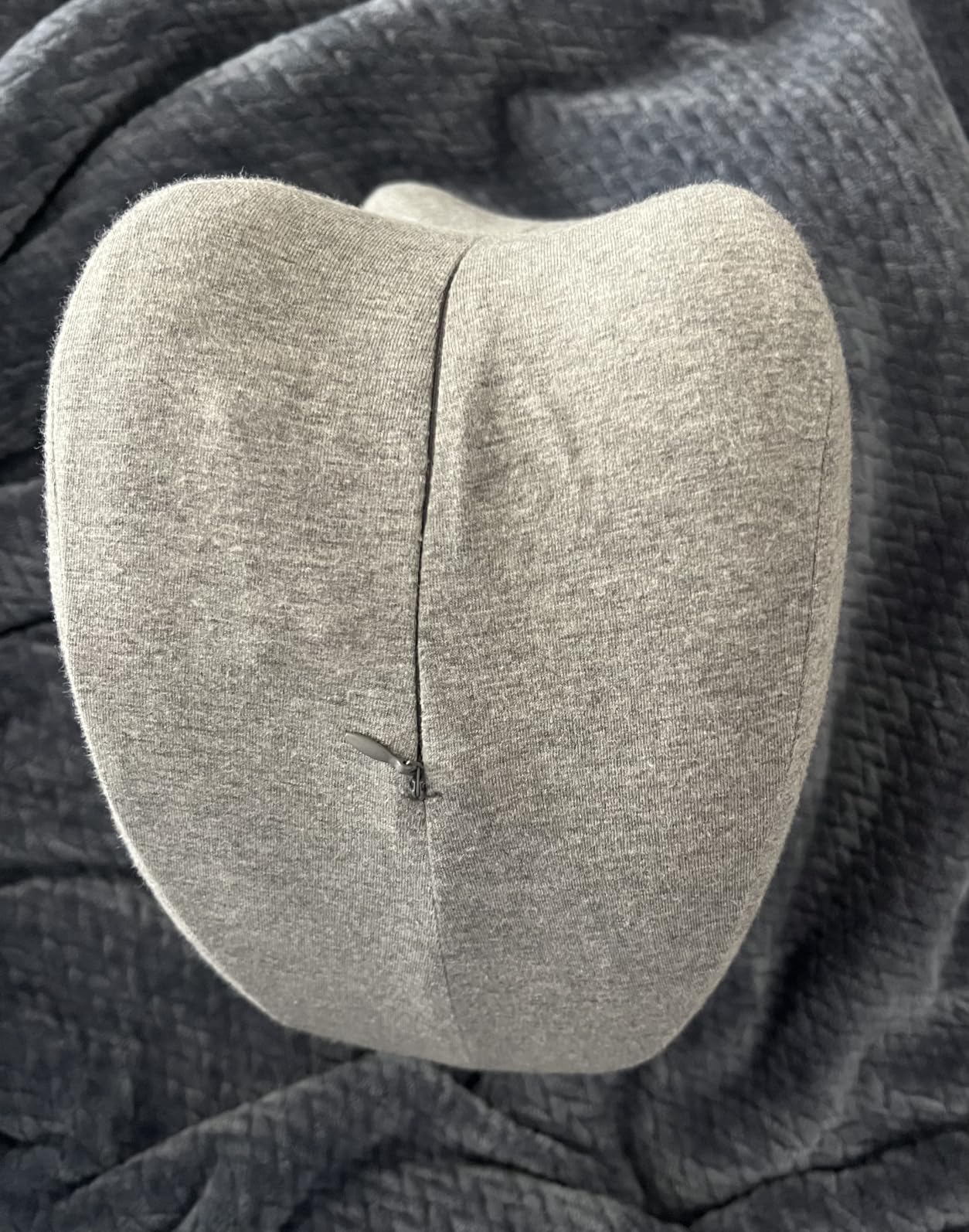 Knee Pillow for Side Sleepers - Cooling Gel Memory Foam Leg Pillow for Side Sleeping, Heart-Shaped Between Legs Cushion for Pressure Relief on Sciatica, Lower Back, Hips & Joints, Grey customer photo 1