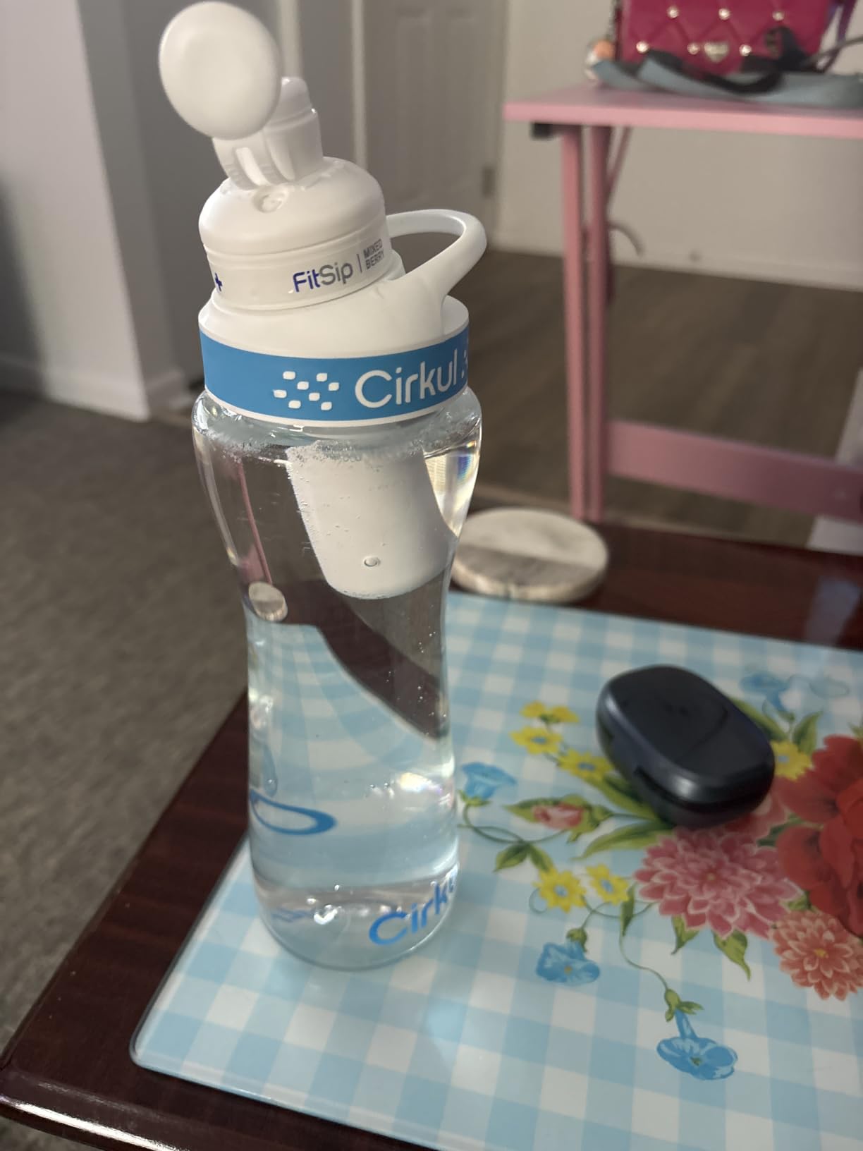 Cirkul 62oz Gym Plastic Bottle with 3 No Sugar, 0 Cal Flavored Water Sips customer photo 1