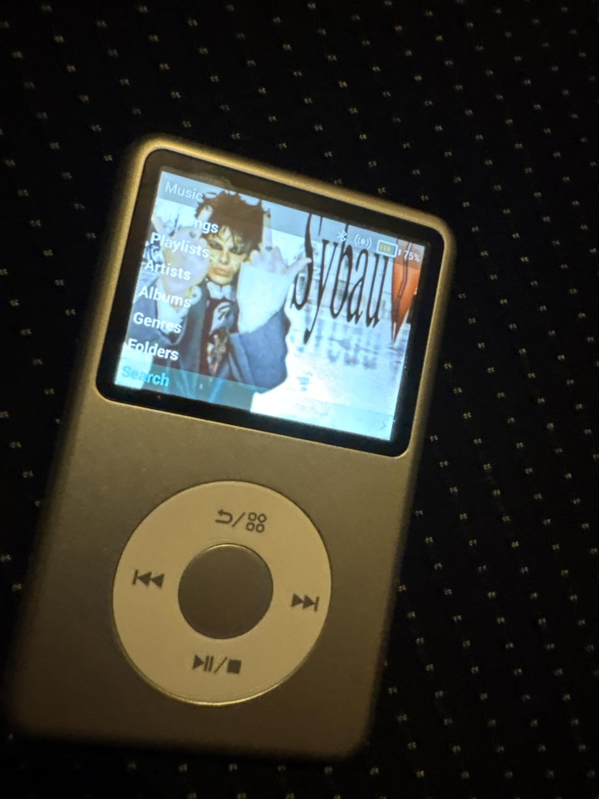 MP3 Player with Bluetooth 128GB Portable Music Digital Players Supports Playlist Audiobook Video Nice Gadget for Kids Black customer photo 1
