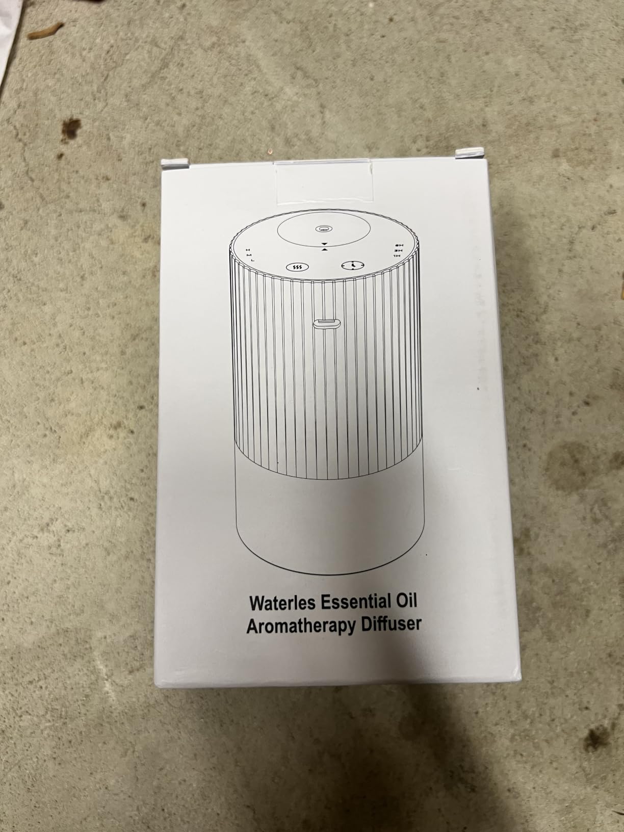 Waterless Essential Oil Diffuser, Portable Car Diffuser with Rechargeable Battery, Cordless Aromatherapy Diffuser for Home Office Bedroom, USB-C Nebulizing, 600 Sq Ft Coverage (Black) customer photo 1