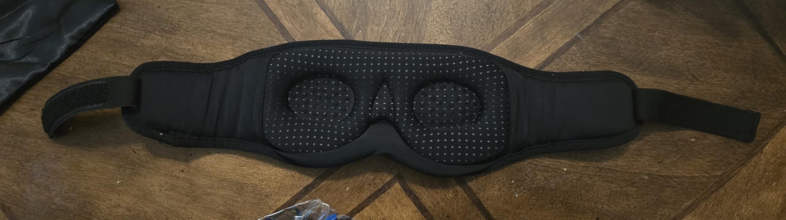 LC-dolida Sleep Mask with Headphones Bluetooth 5.4, Soft Bamboo Cotton Wireless Bluetooth Sleep Mask, Music Sleeping Headphones Cooling and Breathable, Ultra-Thin Stereo Speaker for Side Sleepers customer photo 2
