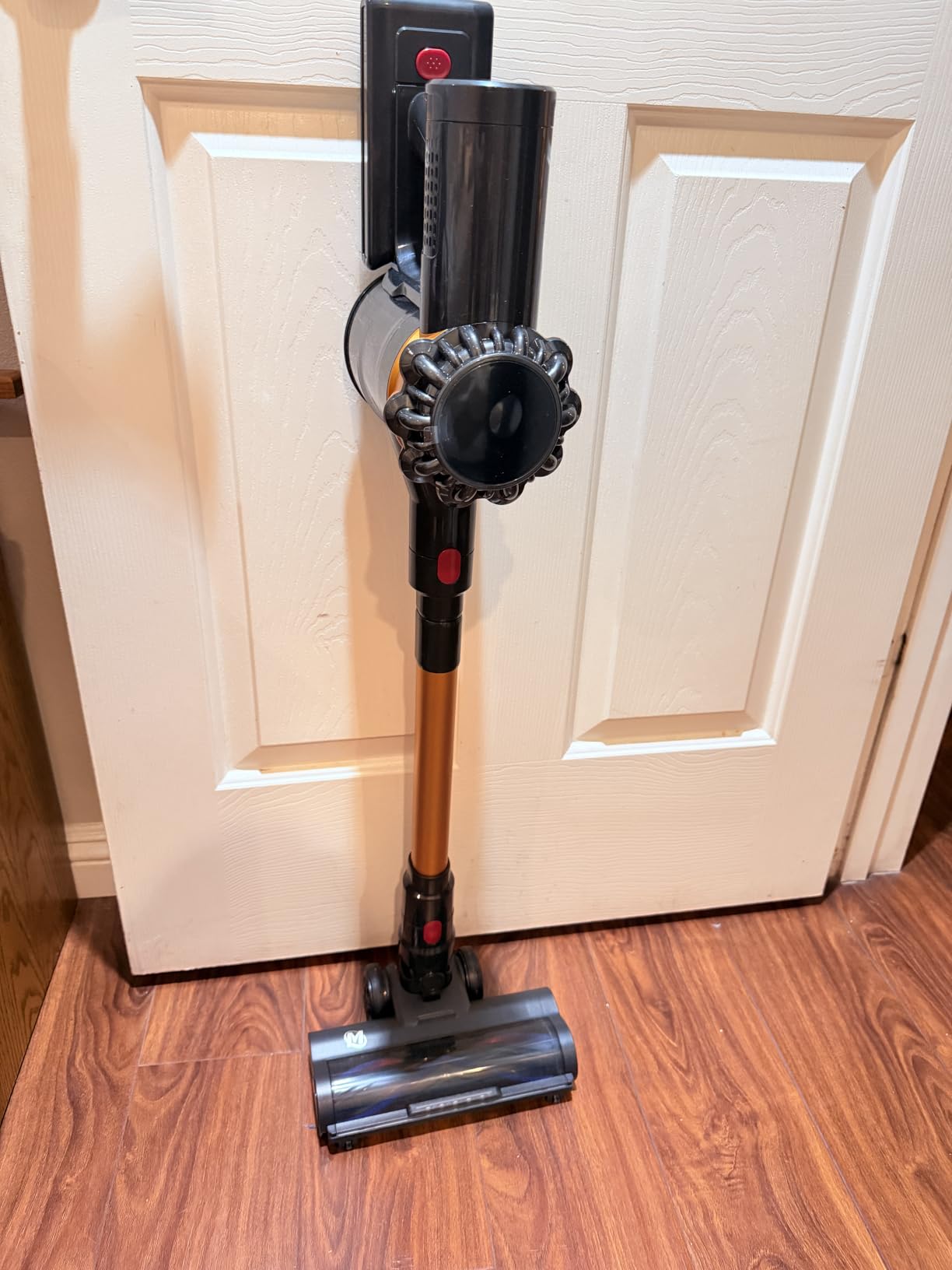 Cordless Vacuum Cleaner, 550W 45KPA 65Mins Vacuum Cleaners for Home, Stick Vacuum with Self-Standing, Touch Screen, Anti-Tangle Brush, 8-in-1 Lightweight Wireless Vacuum for Pet Hair Carpet Hard Floors customer photo 2