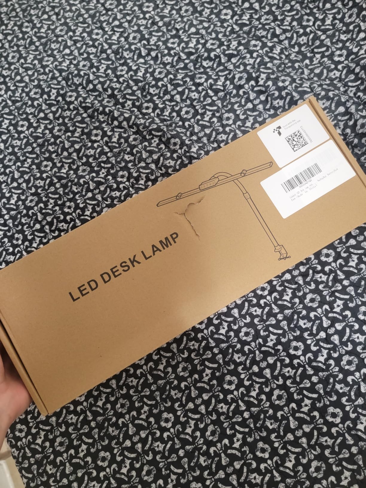 LED Desk Lamps for Home Office, Desk Light with Remote & Touch Control, Stepless Dimming,5CCT,Motion Sensor Auto On/Off, Eye-Caring Desk Lamp with Clamp for Study, Reading,Dual Monitors,Black customer photo 2