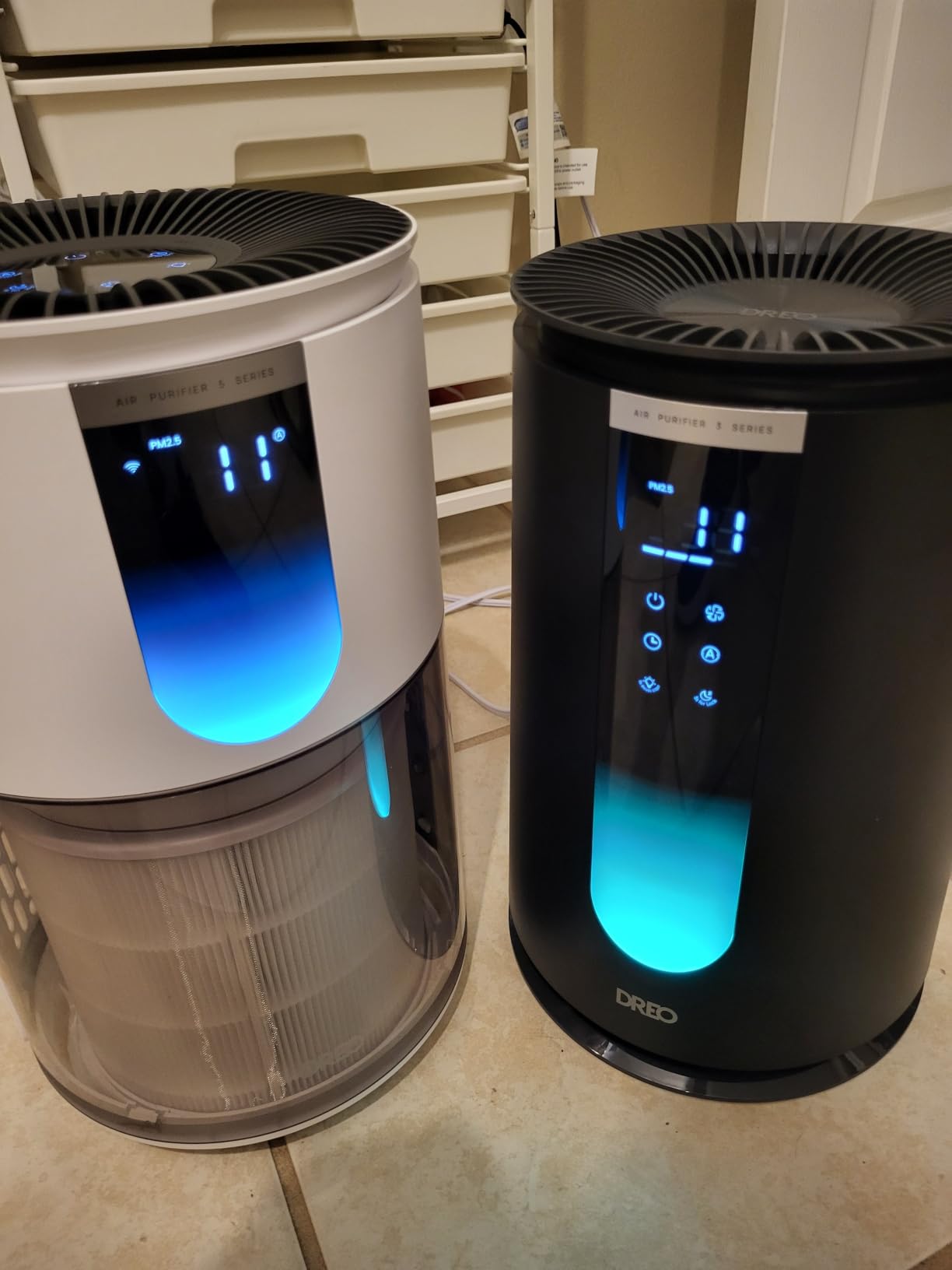 DREO HEPA Air Purifier for Home, AHAM VERIFIDE Air Cleaner for Bedroom, Pets, Smoke, Dust, Pollen & Odors, PM2.5 Monitor, Auto, Turbo & Quiet Sleep Mode, 4 Speeds, Scent Diffuser, DR-HAP008 customer photo 1