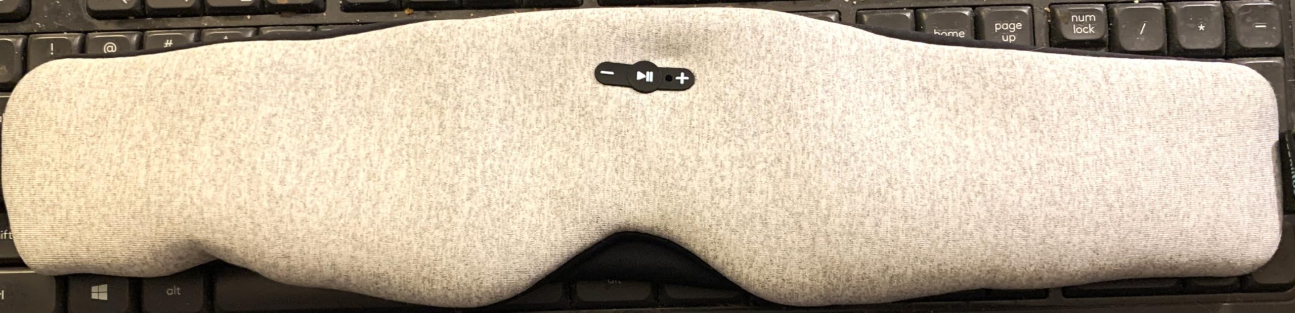 Sleep Mask with Bluetooth 6.0 Headphones, 20H Playtime Sleeping Headphones for Side Sleepers, Adjustable Blackout Eye Mask for Travel Meditation, Noise-Reducing Sleep Mask Gifts for Women Men customer photo 2