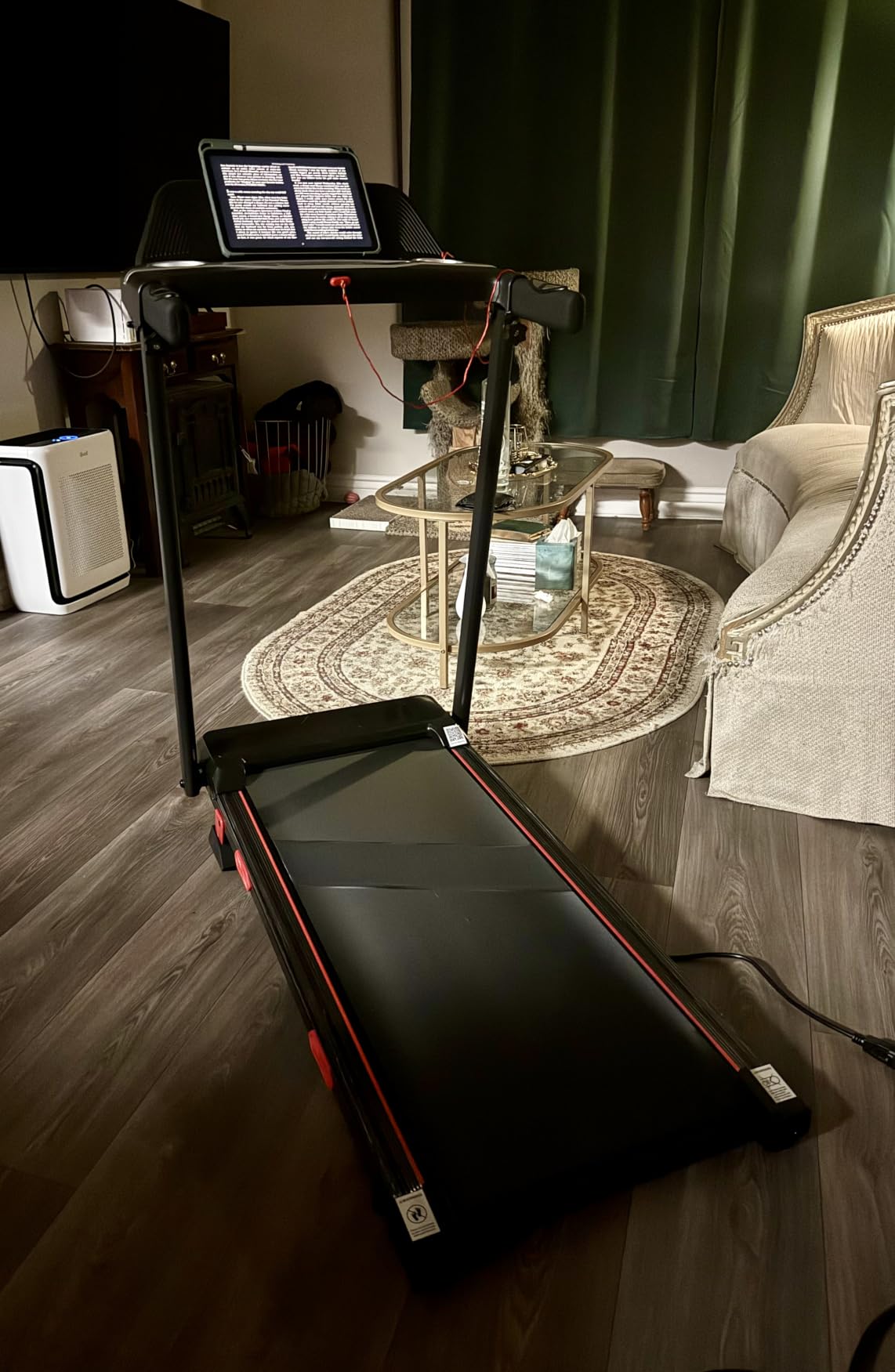 13% Incline Walking Pad Treadmill with Handles, 6.2MPH, Foldable | 3.9