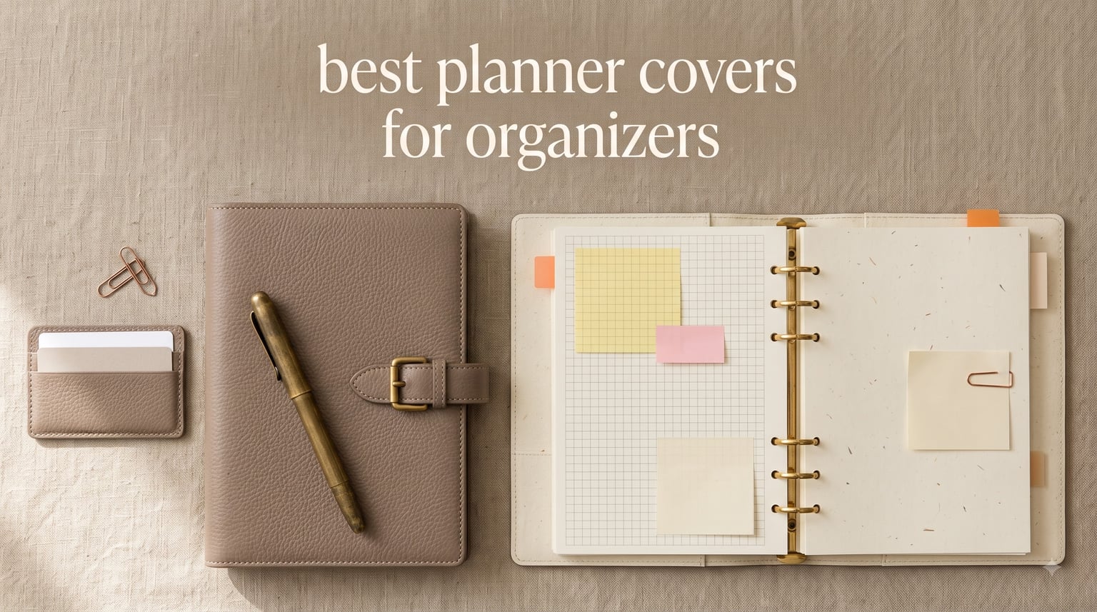 best planner covers for organizers