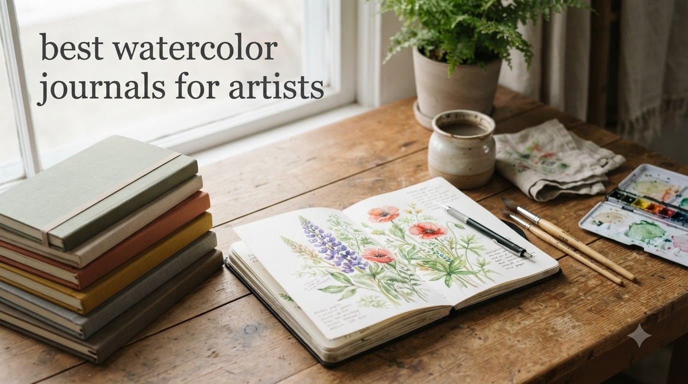 best watercolor journals for artists