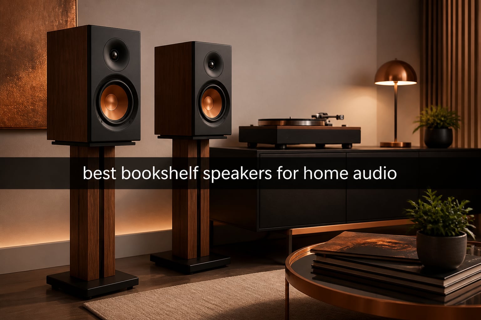 best bookshelf speakers for home audio