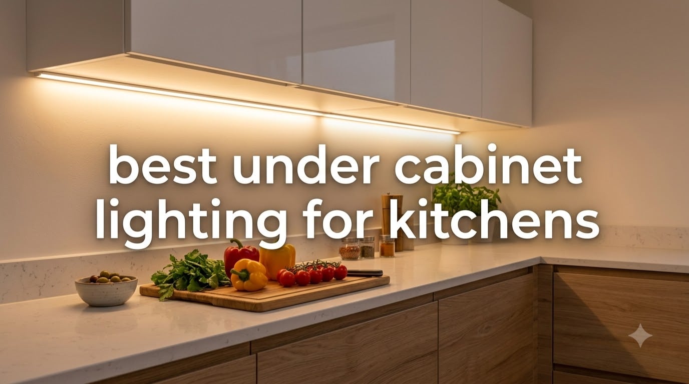 best under cabinet lighting for kitchens