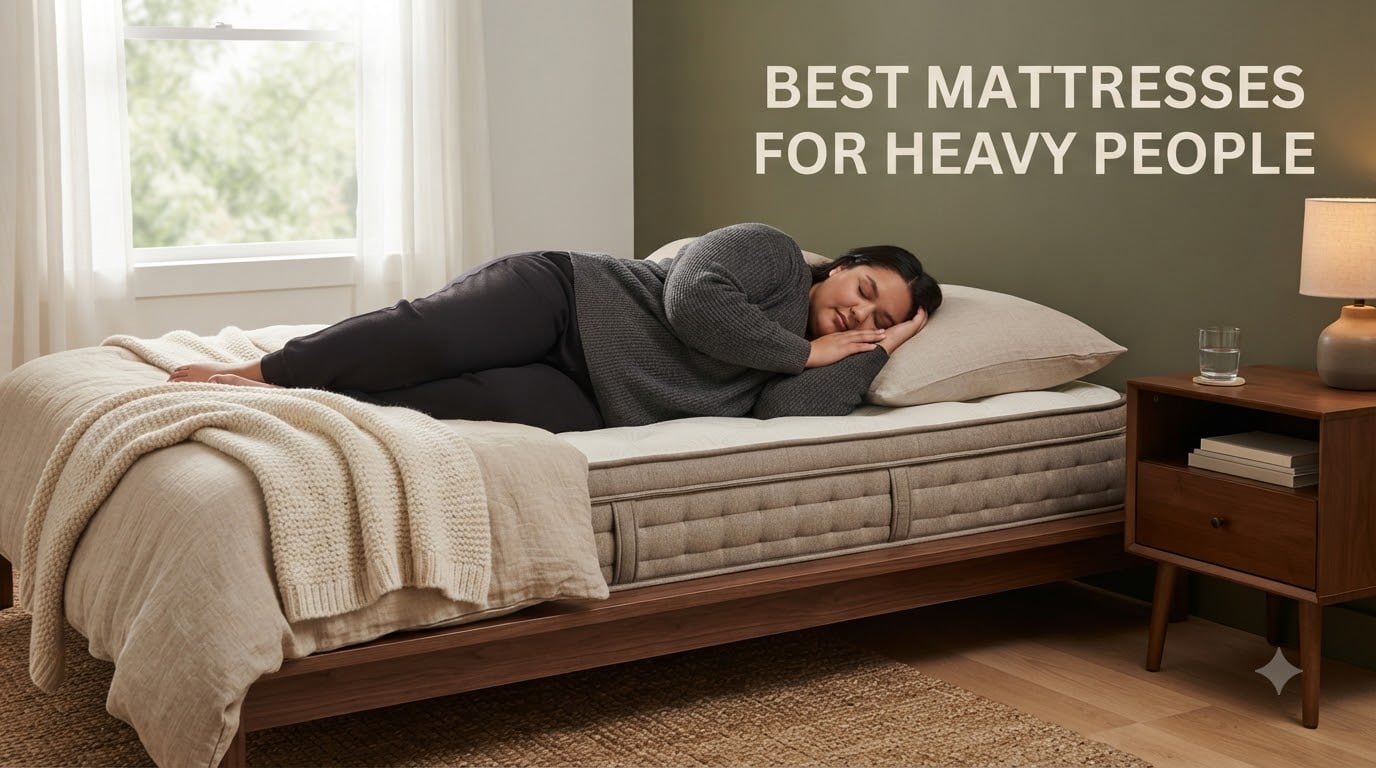 best mattresses for heavy people