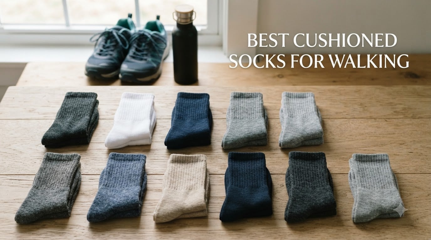 best cushioned socks for walking
