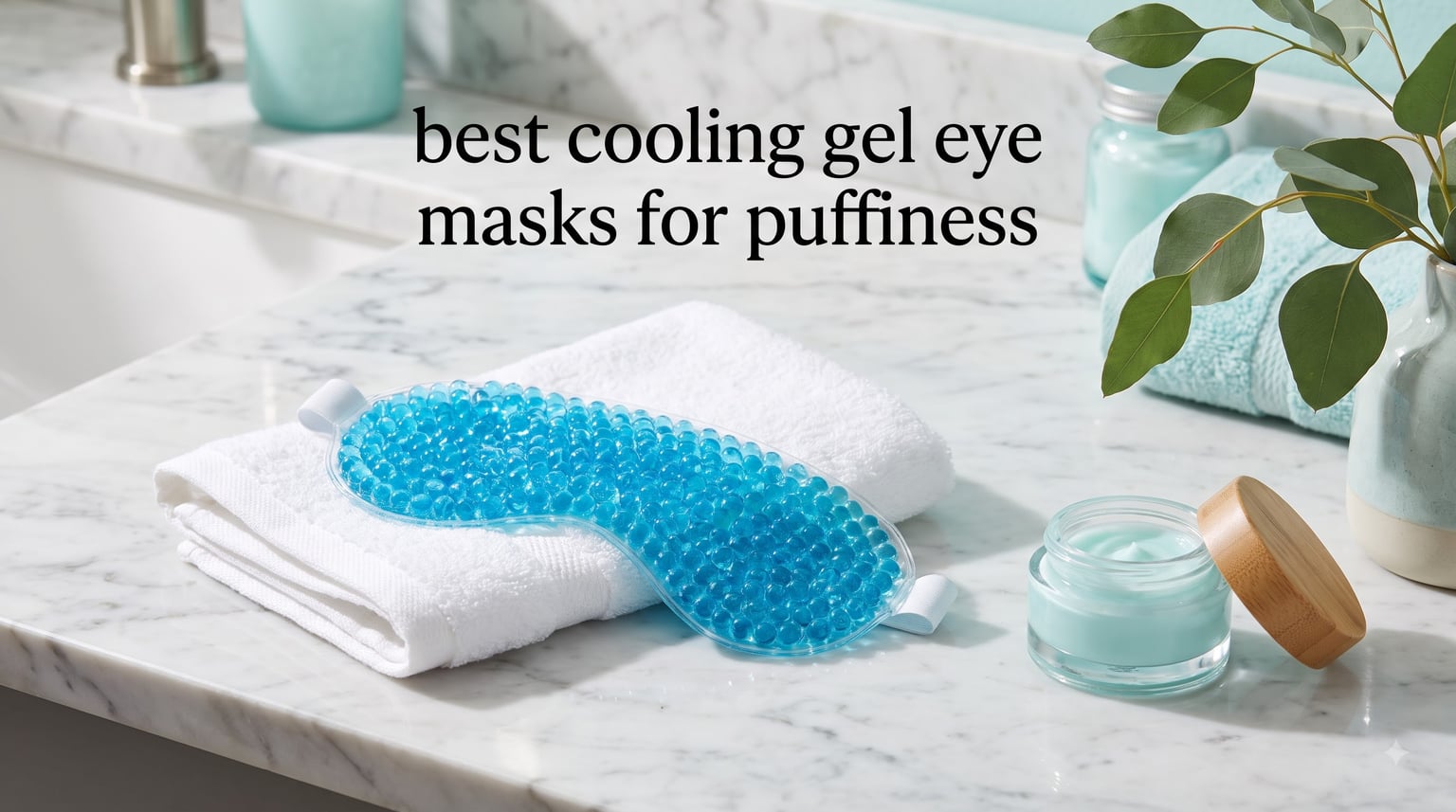 best cooling gel eye masks for puffiness