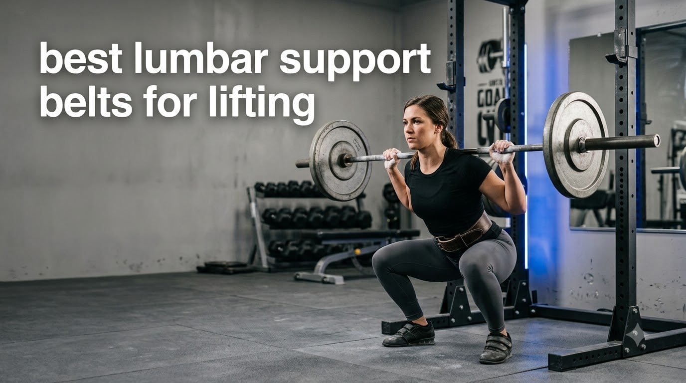 best lumbar support belts for lifting