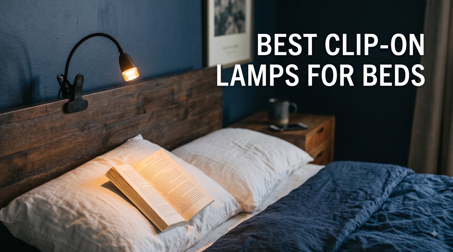 best clip-on lamps for beds