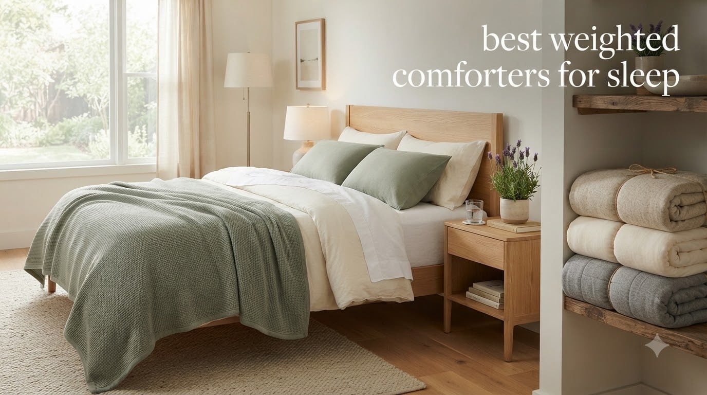 best weighted comforters for sleep