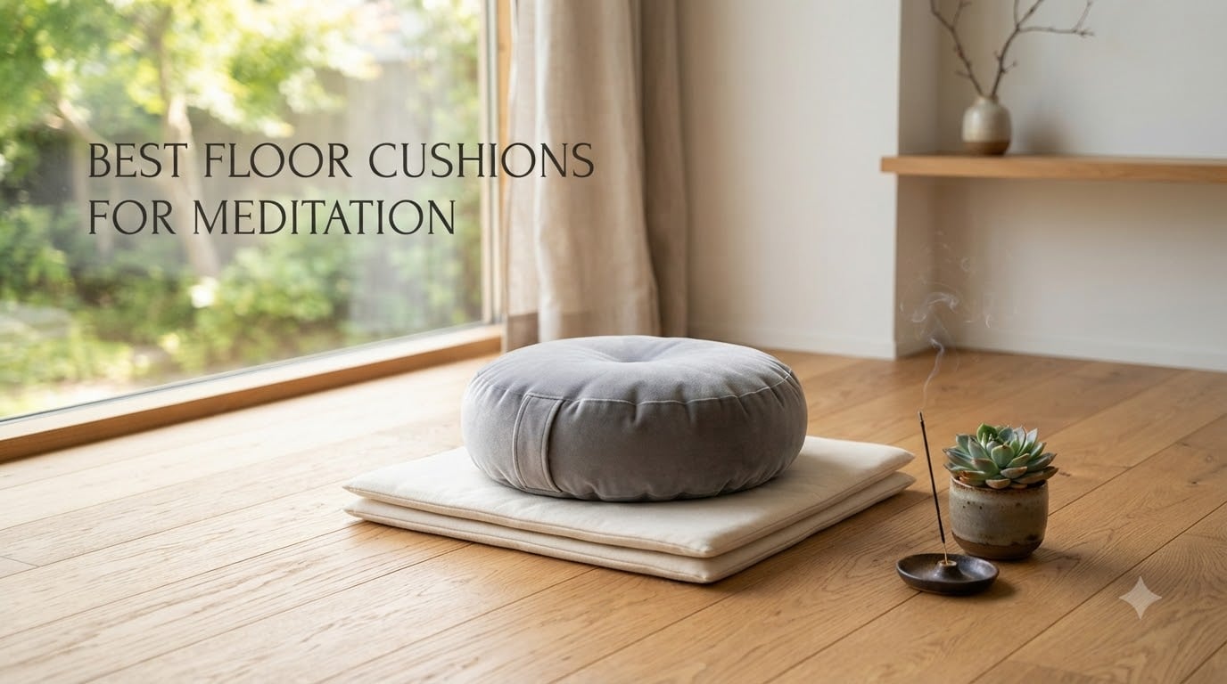 best floor cushions for meditation
