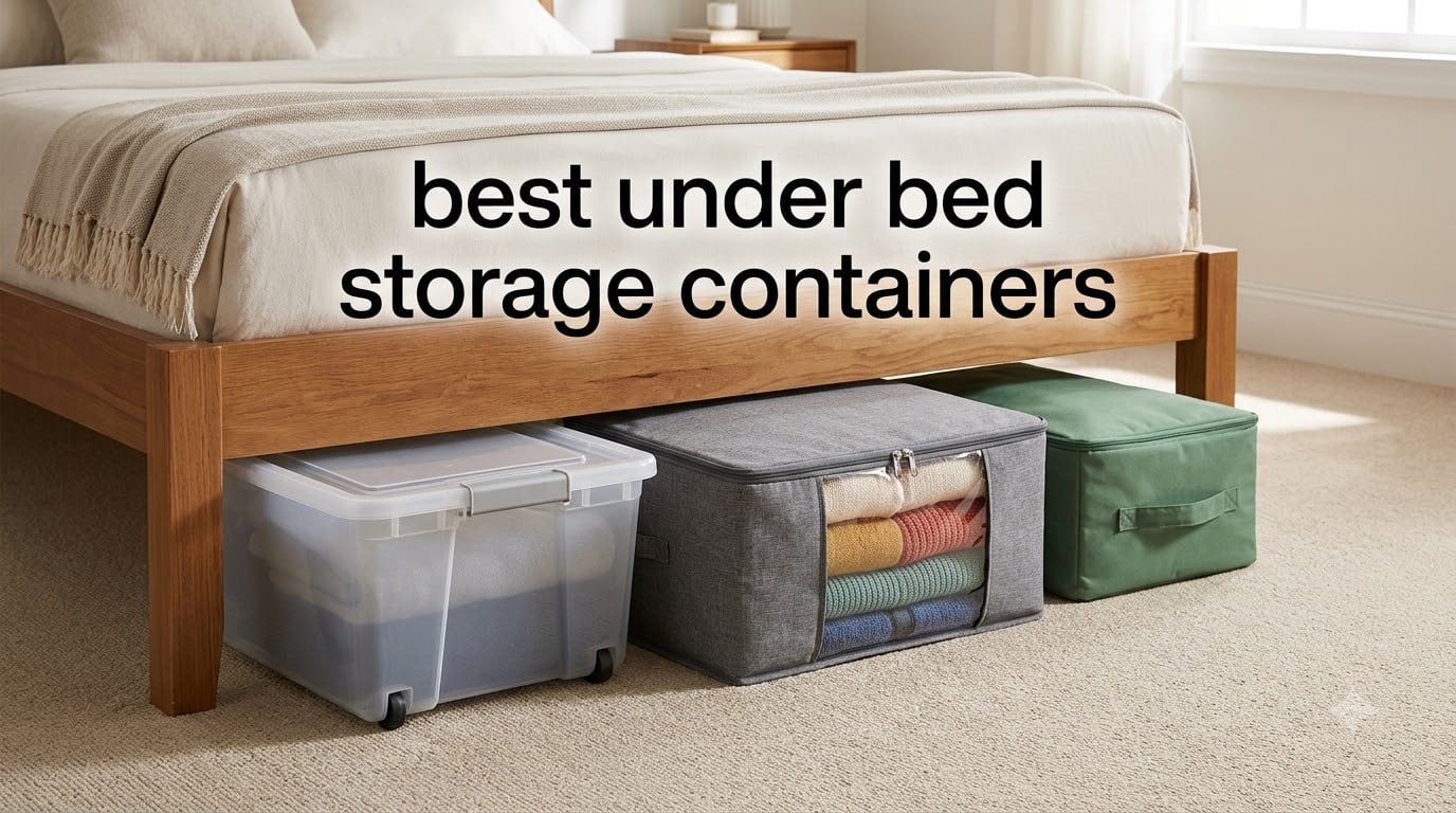 best under bed storage containers
