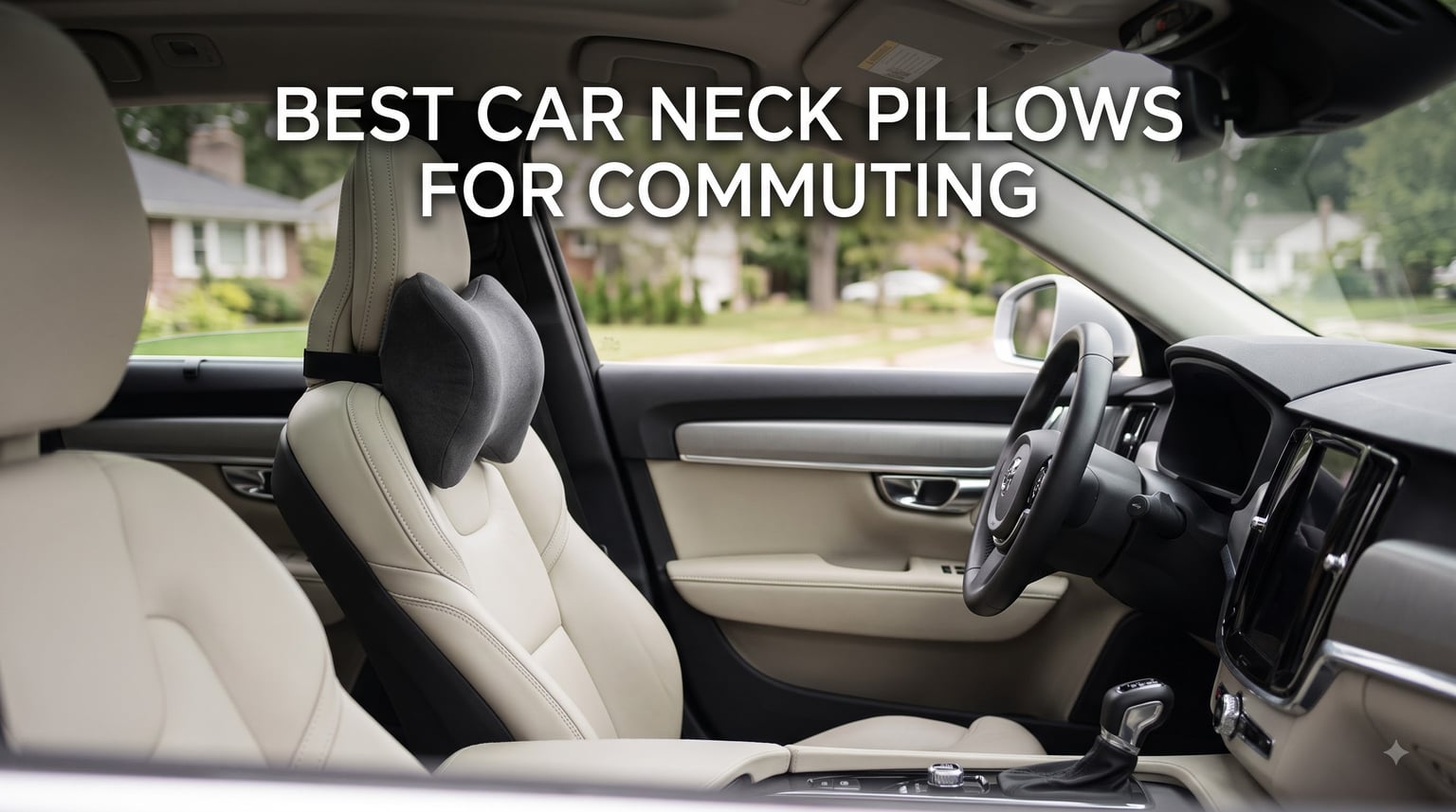 best car neck pillows for commuting