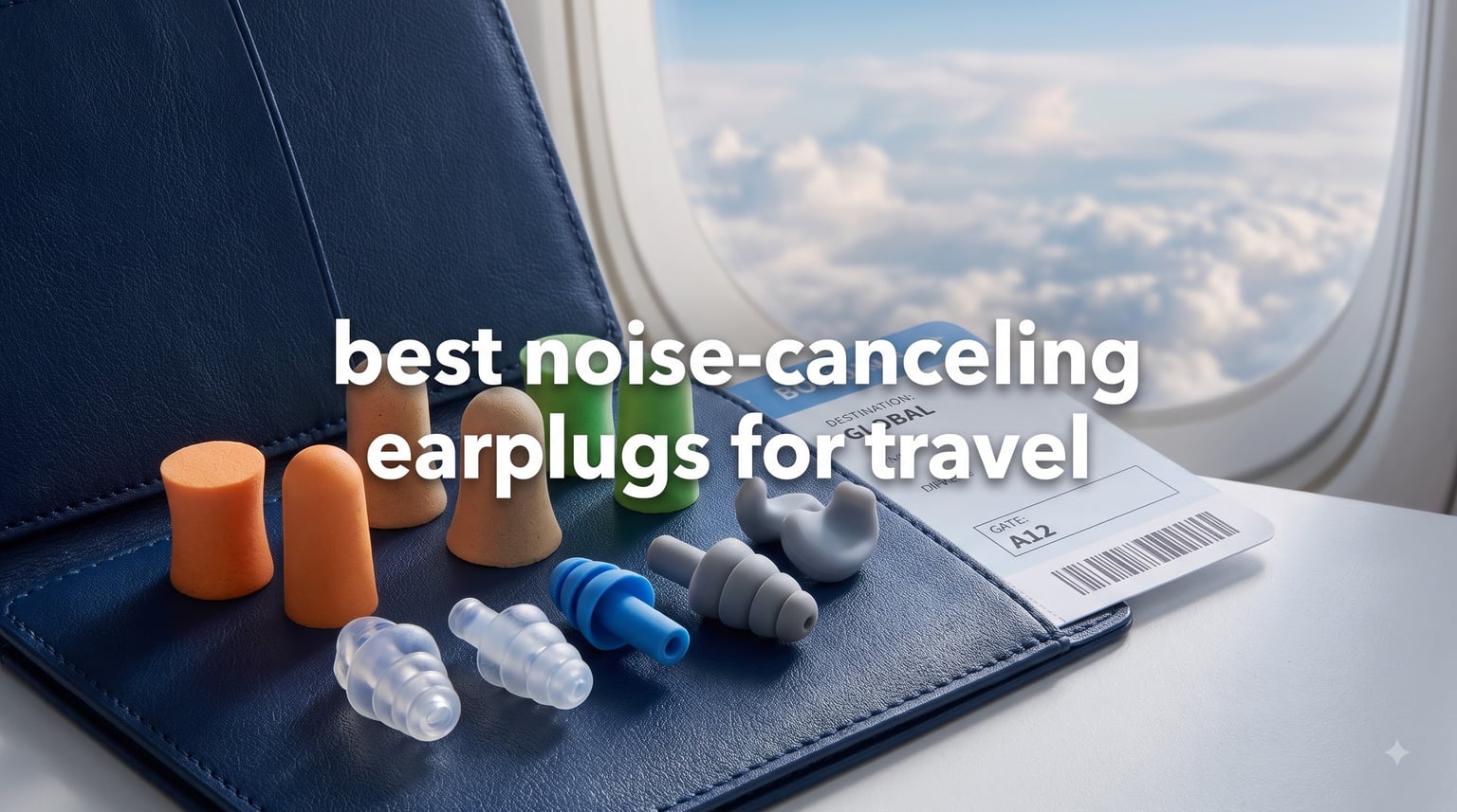 best noise-canceling earplugs for travel