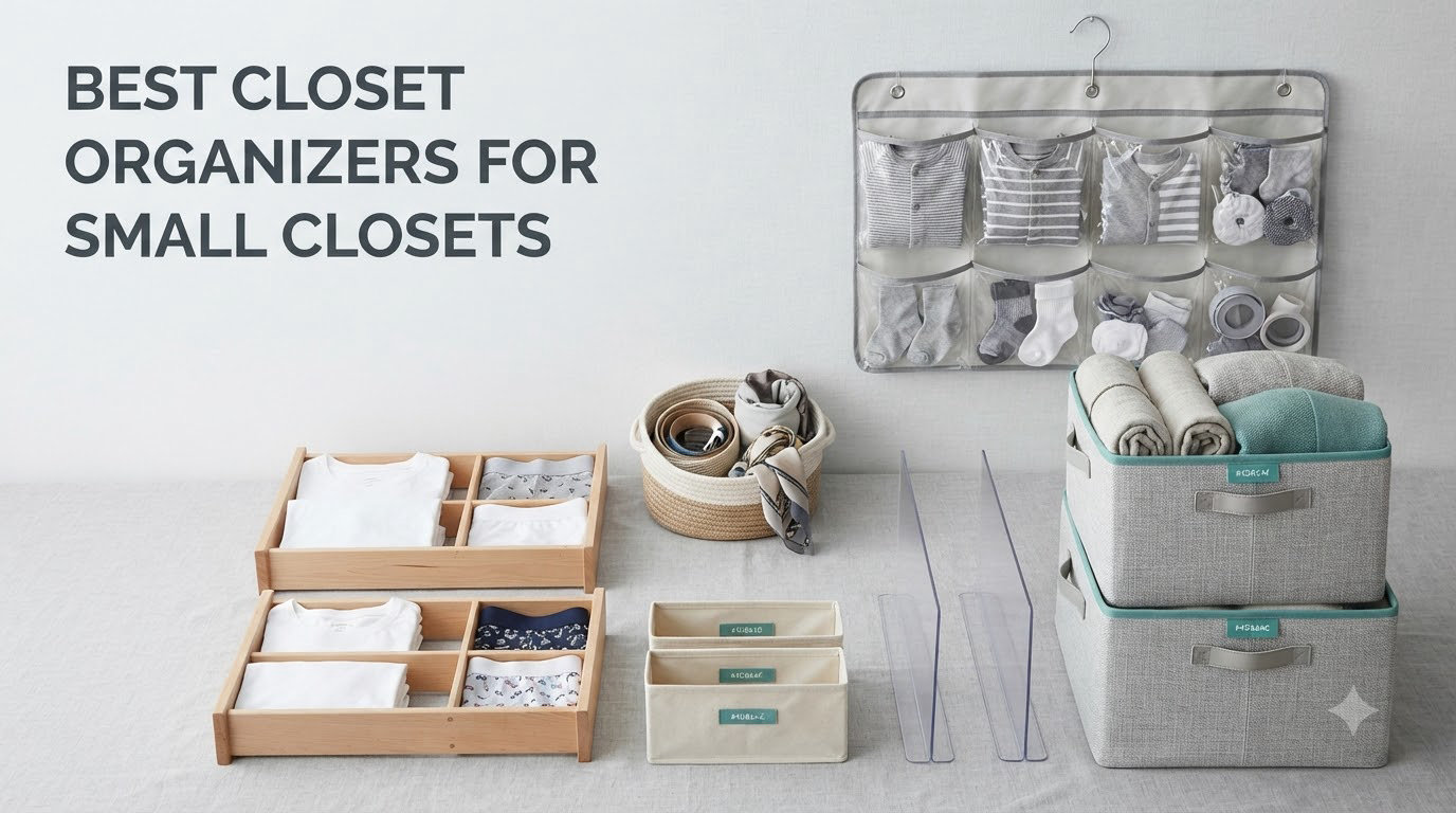 best closet organizers for small closets