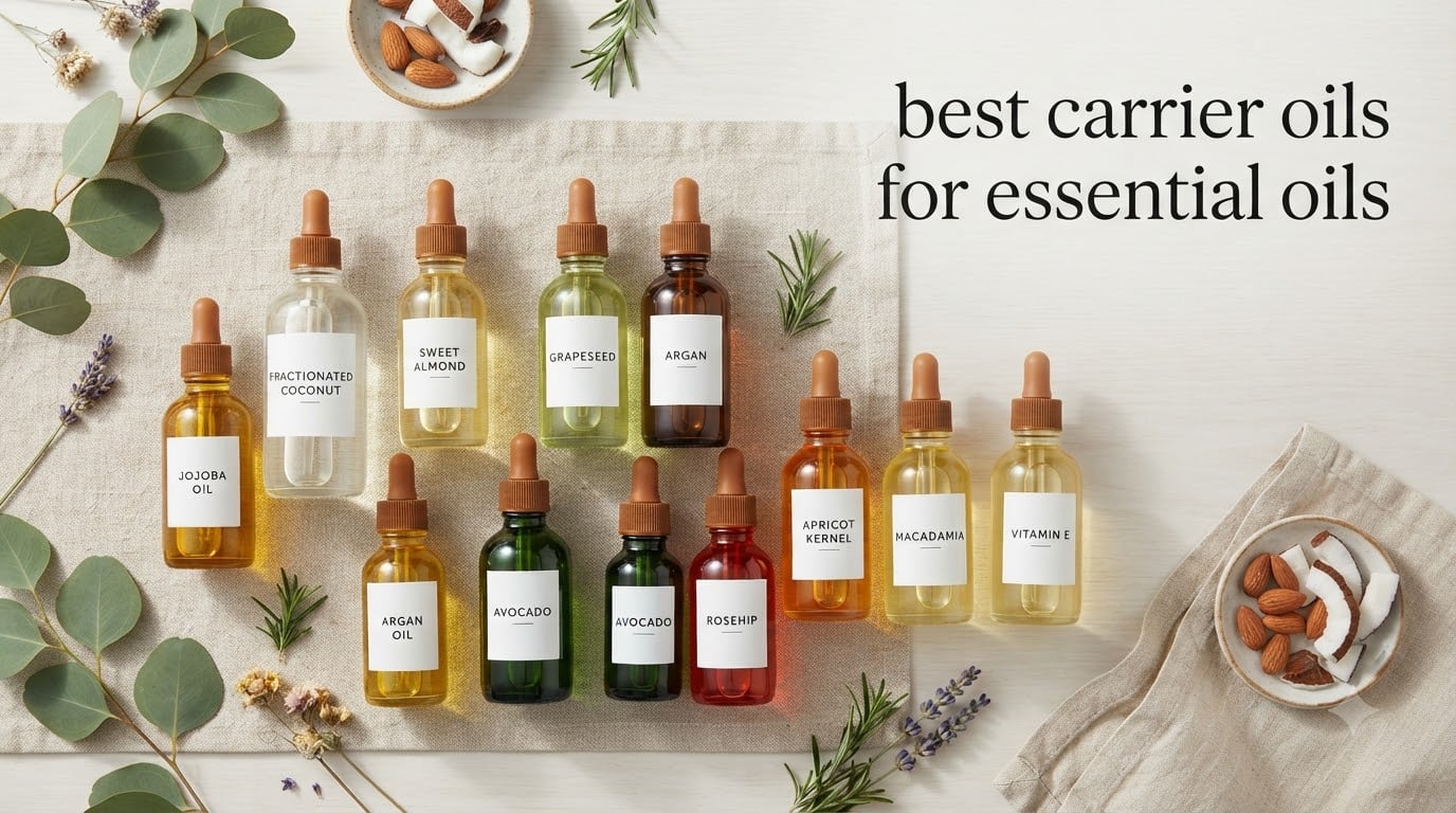 best carrier oils for essential oils