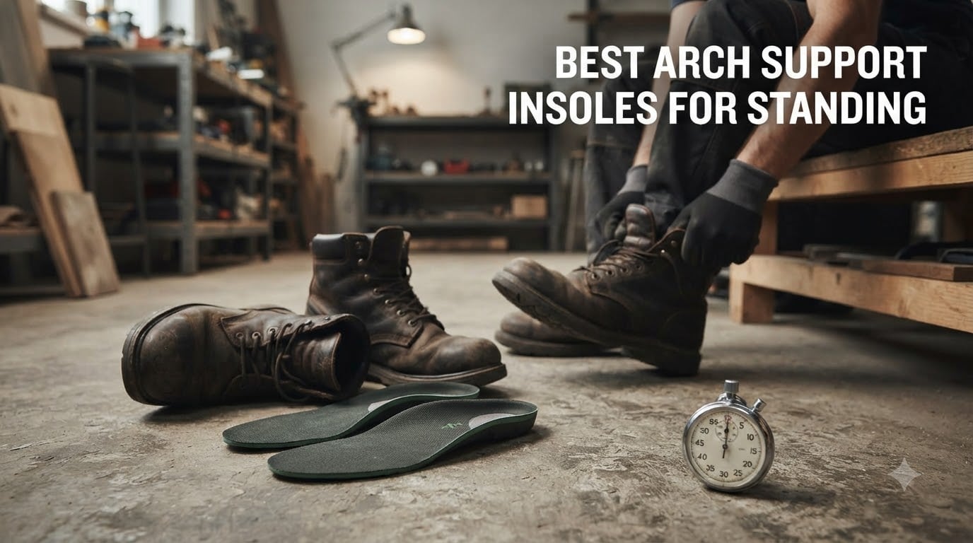 best arch support insoles for standing