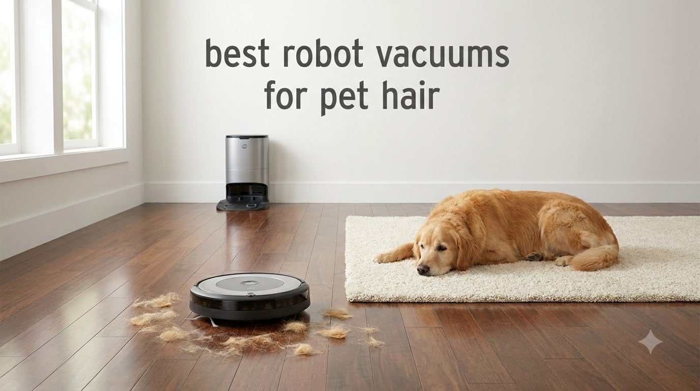 best robot vacuums for pet hair
