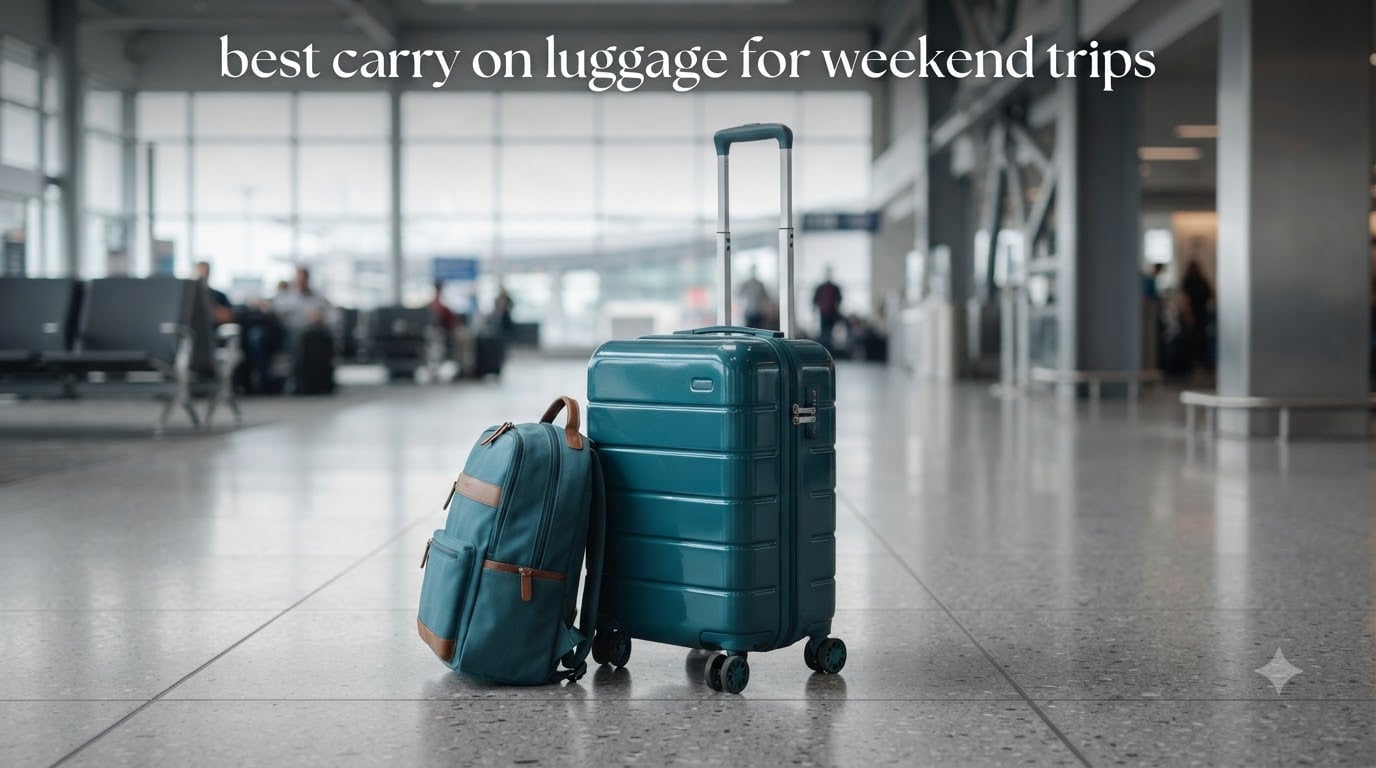 best carry on luggage for weekend trips