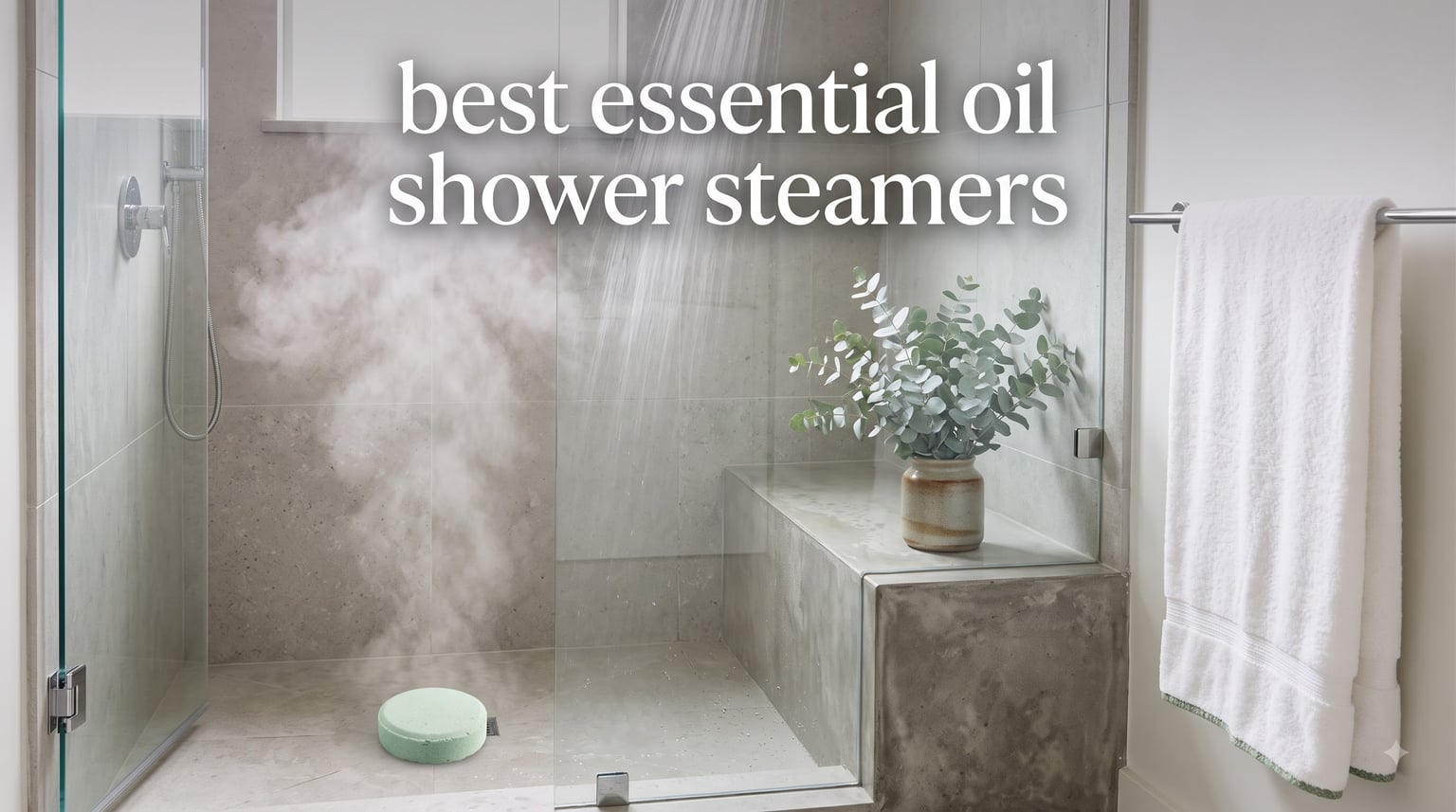 best essential oil shower steamers