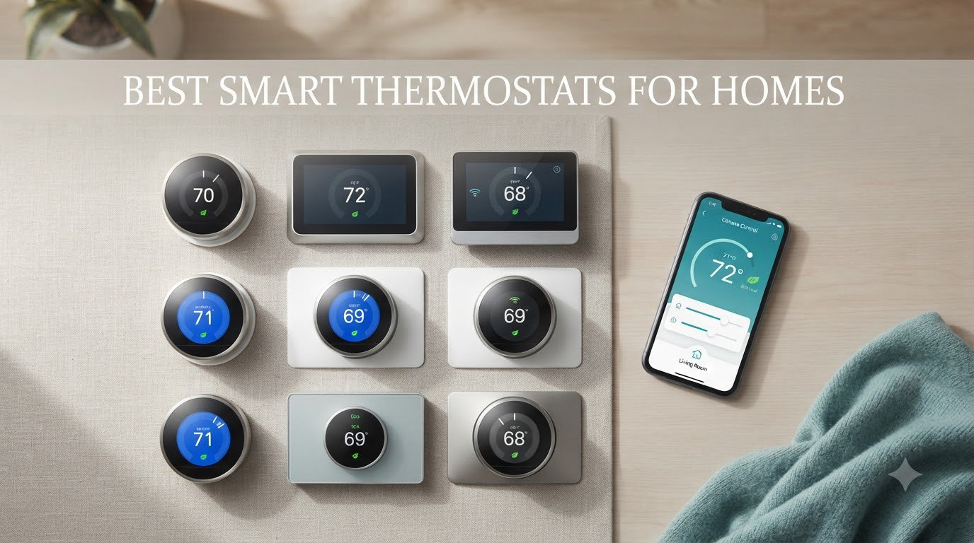 best smart thermostats for homes