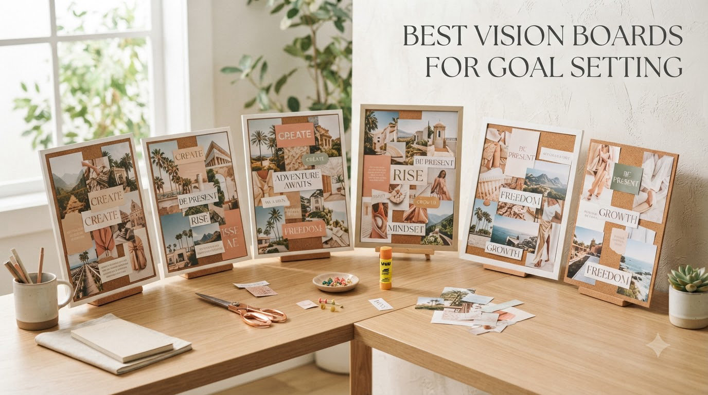 best vision boards for goal setting