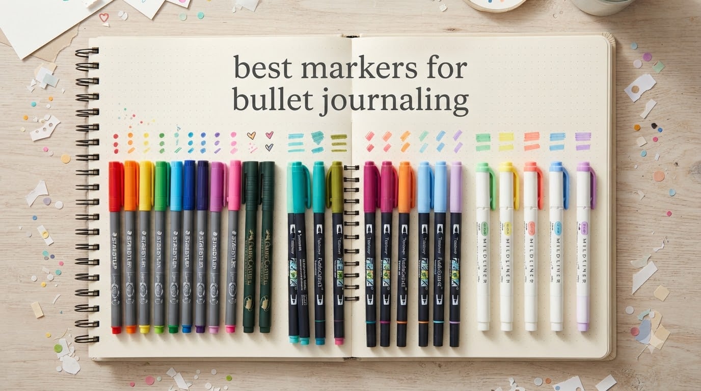 best markers for bullet journaling