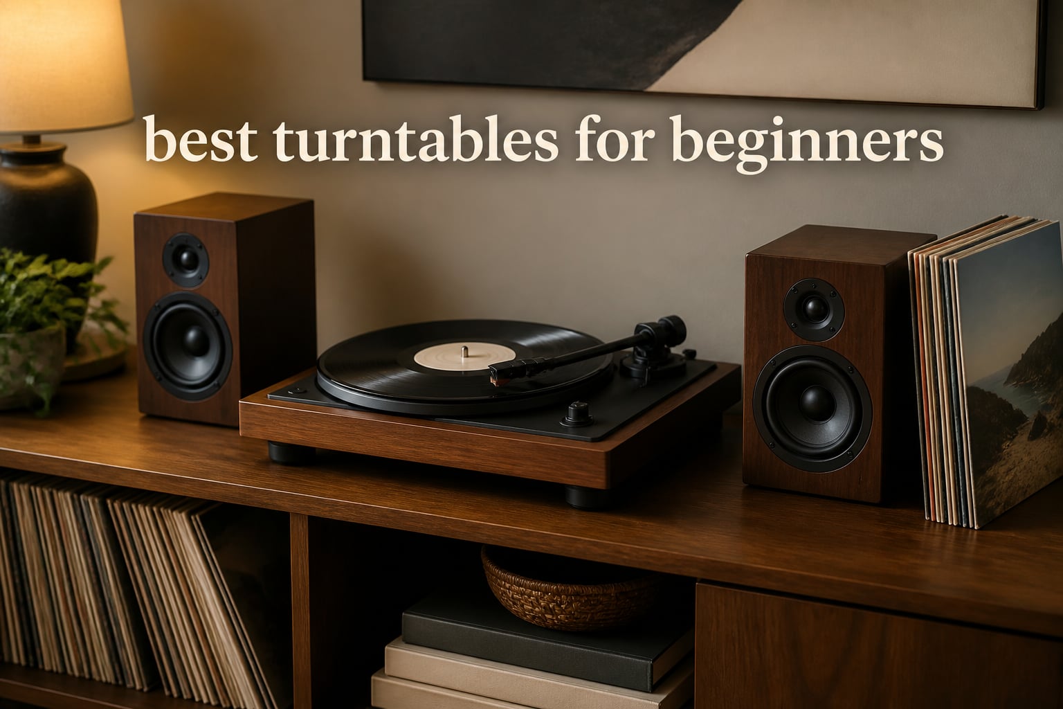 best turntables for beginners