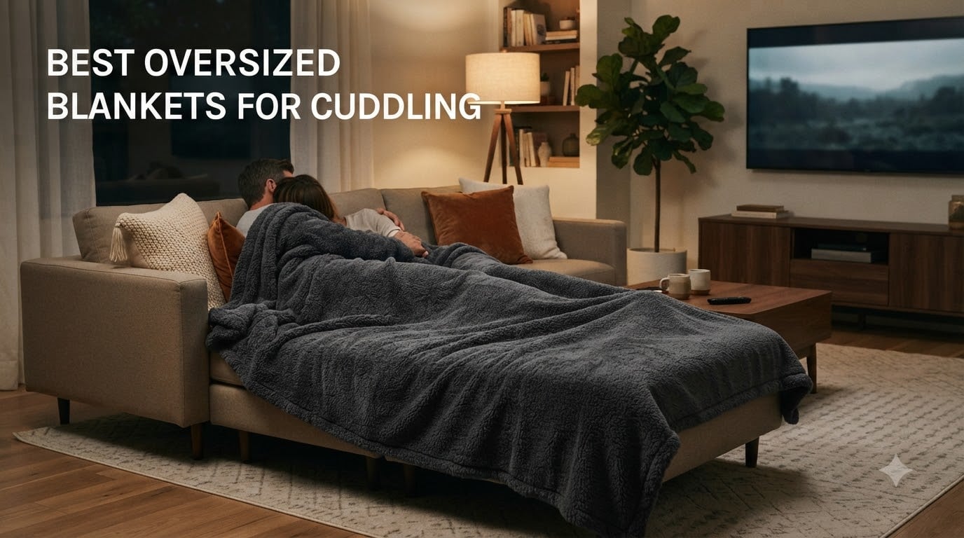 best oversized blankets for cuddling