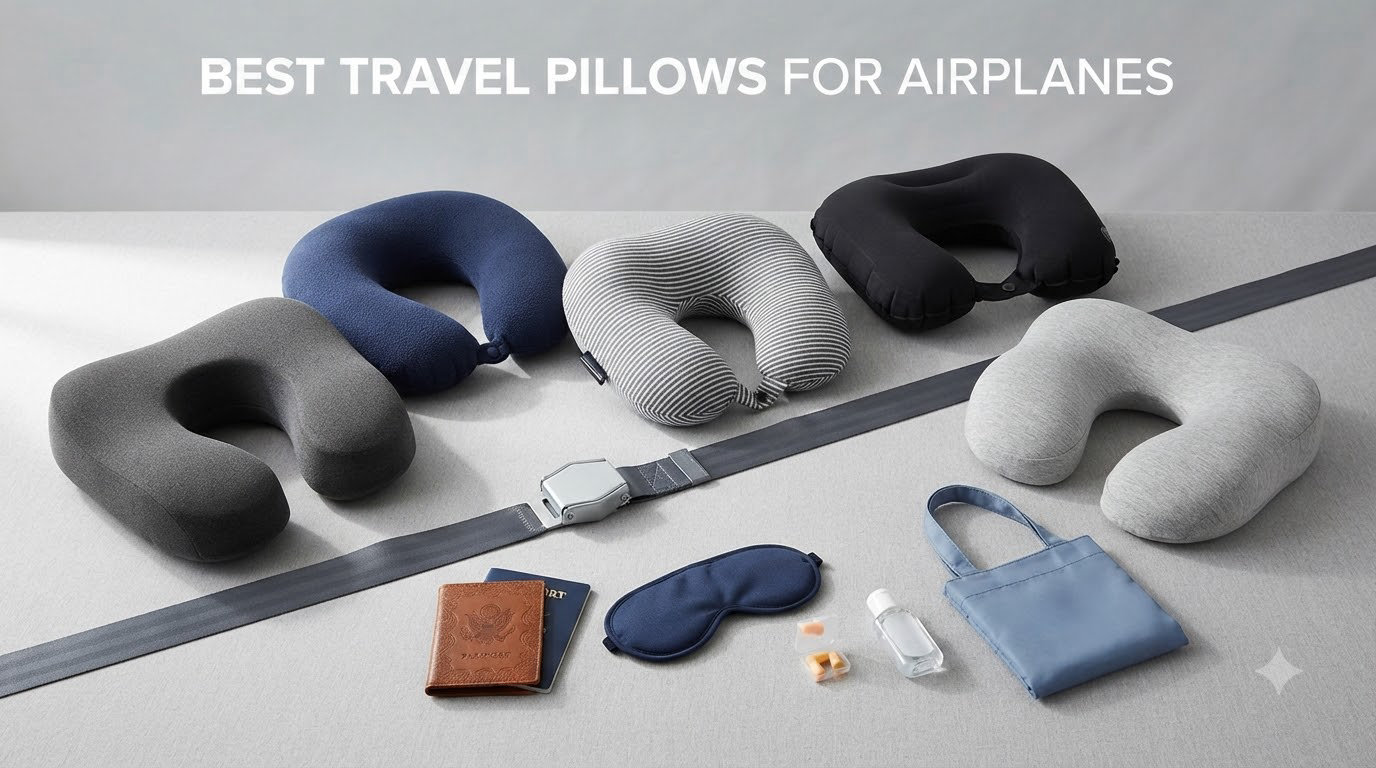 best travel pillows for airplanes